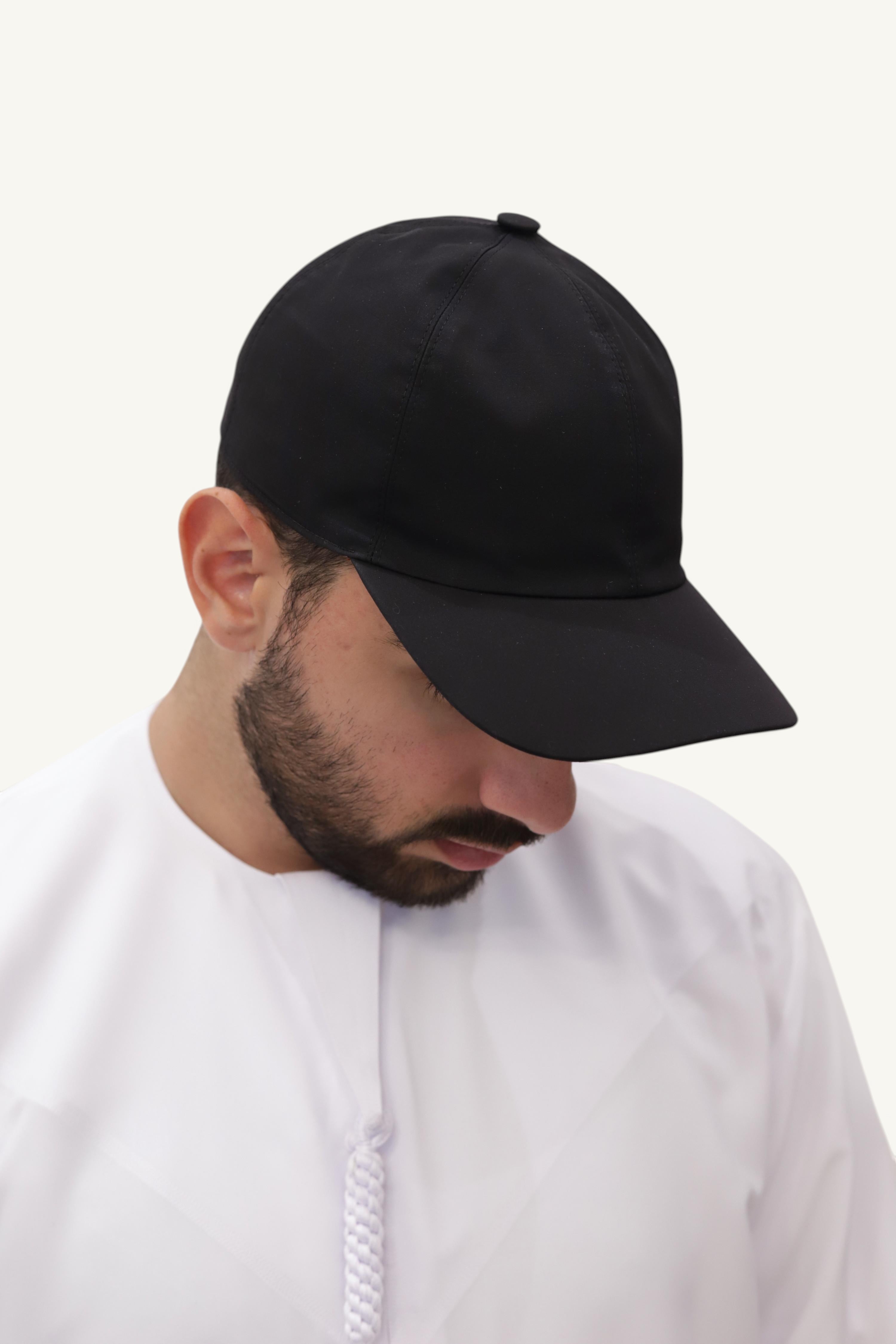 PCC 001 BLACK - BASEBALL CAP COTTON