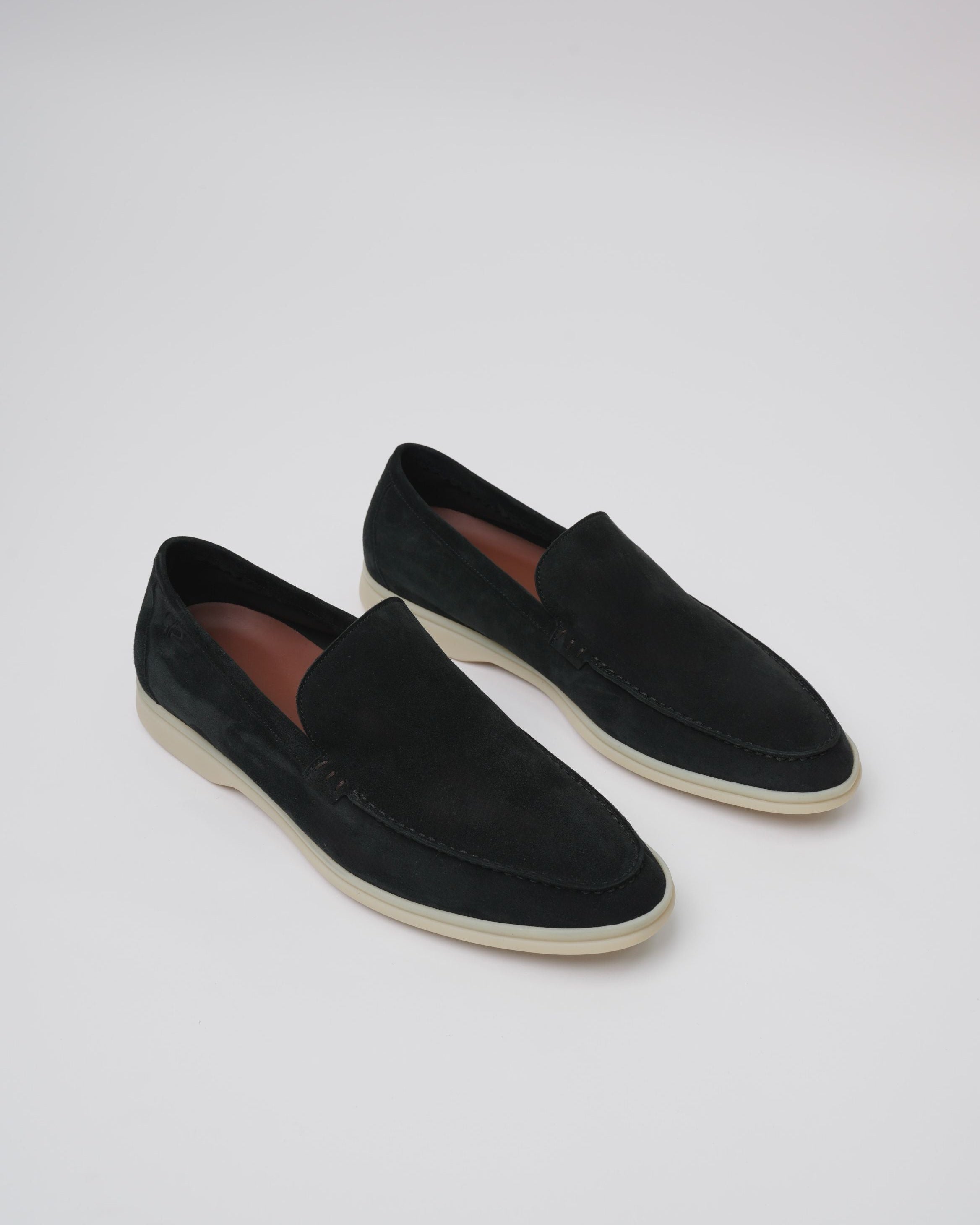 PSM092S LOAFER WALK SUEDE BLACK