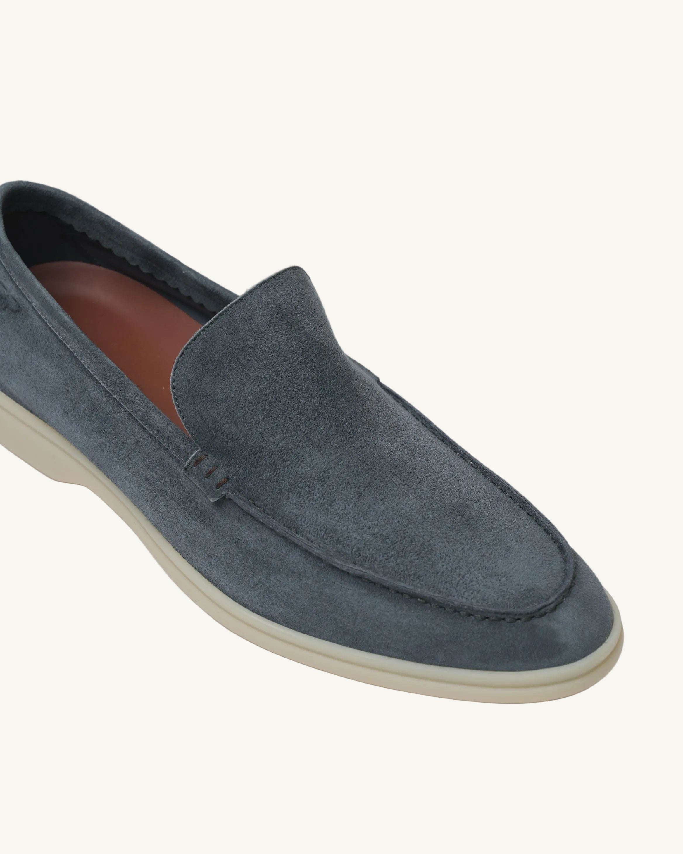 PSM092S LOAFER WALK SUEDE CENERE