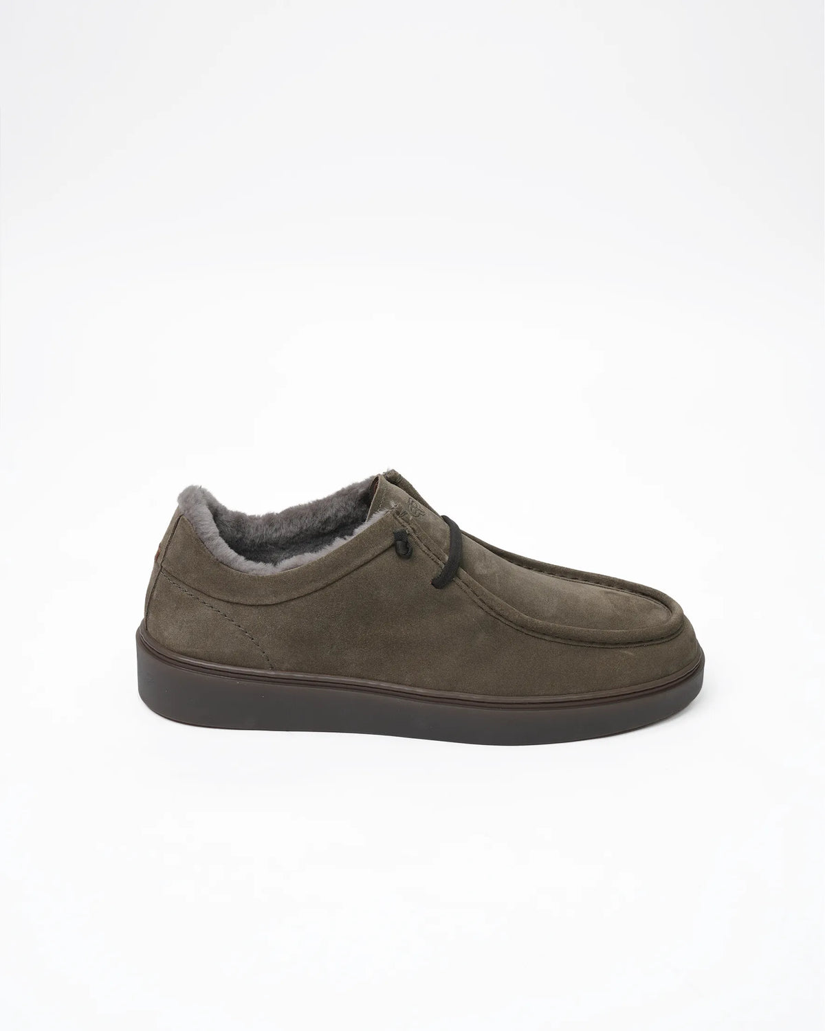 Men's Suede Lace-Up Moccasin - Taupe