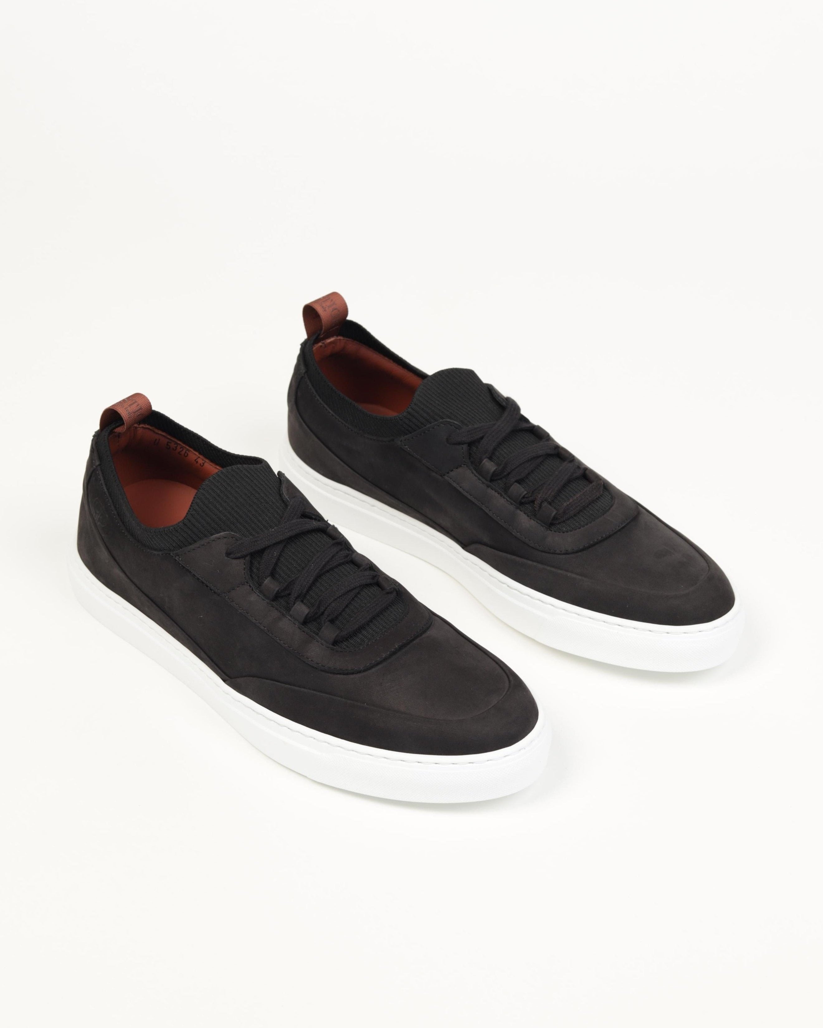 PGS - U5326 Sneaker Soho Nabuk - Lightweight - BLACK