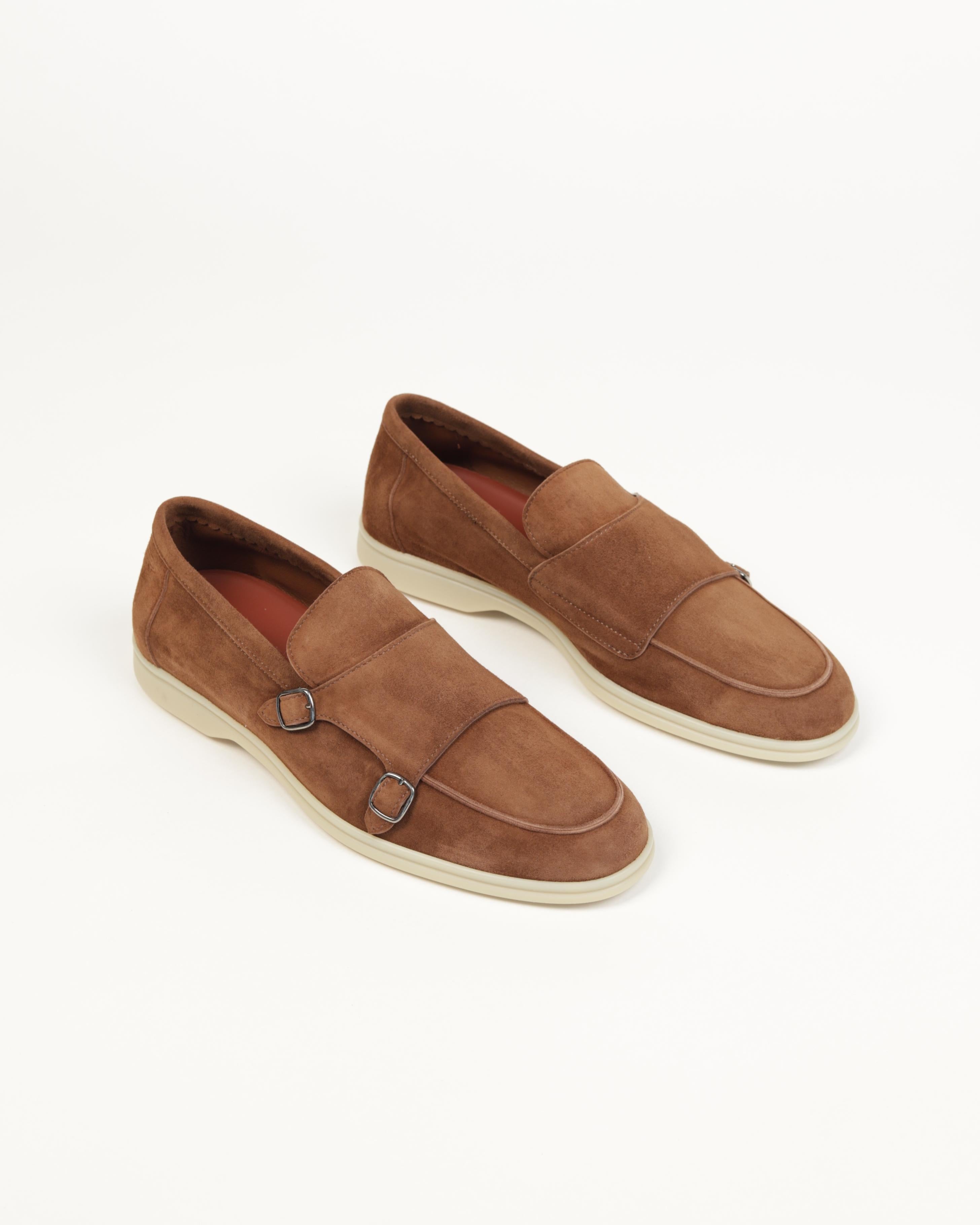 PS-U5338 SMV Loafer MONK - Velour Moldavo