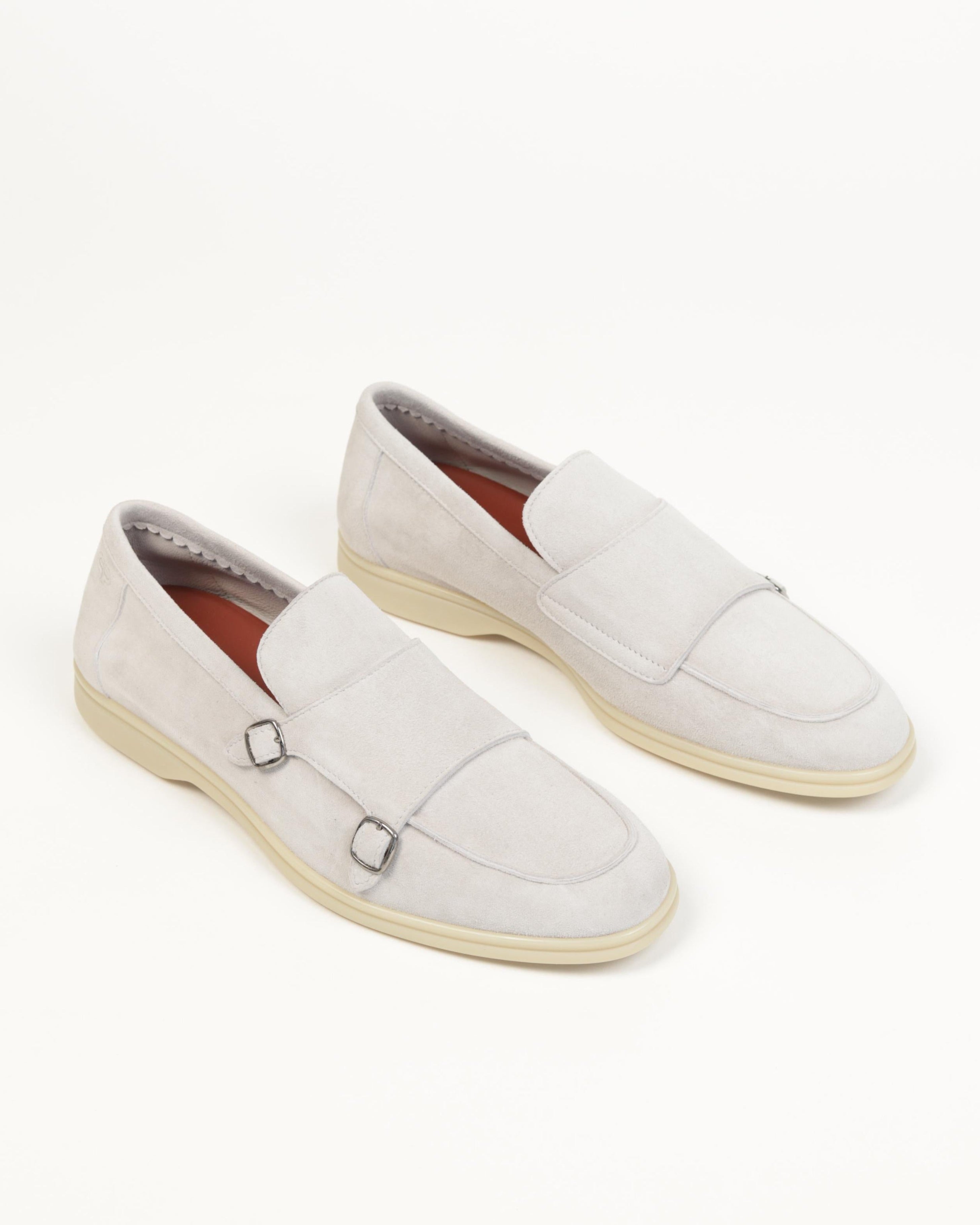 PS-U5338 SMV Loafer MONK - Velour Grey