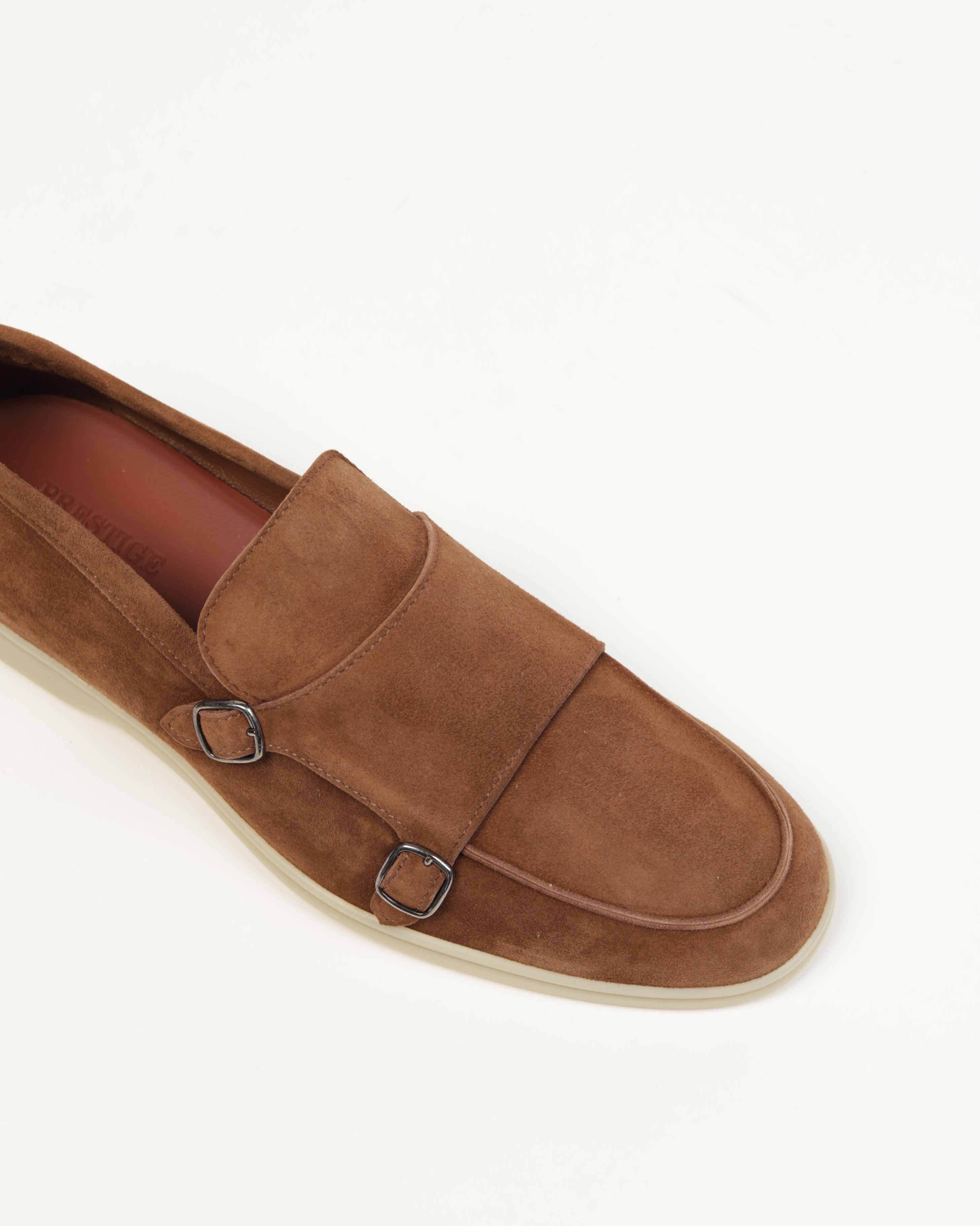 PS-U5338 SMV Loafer MONK - Velour Moldavo