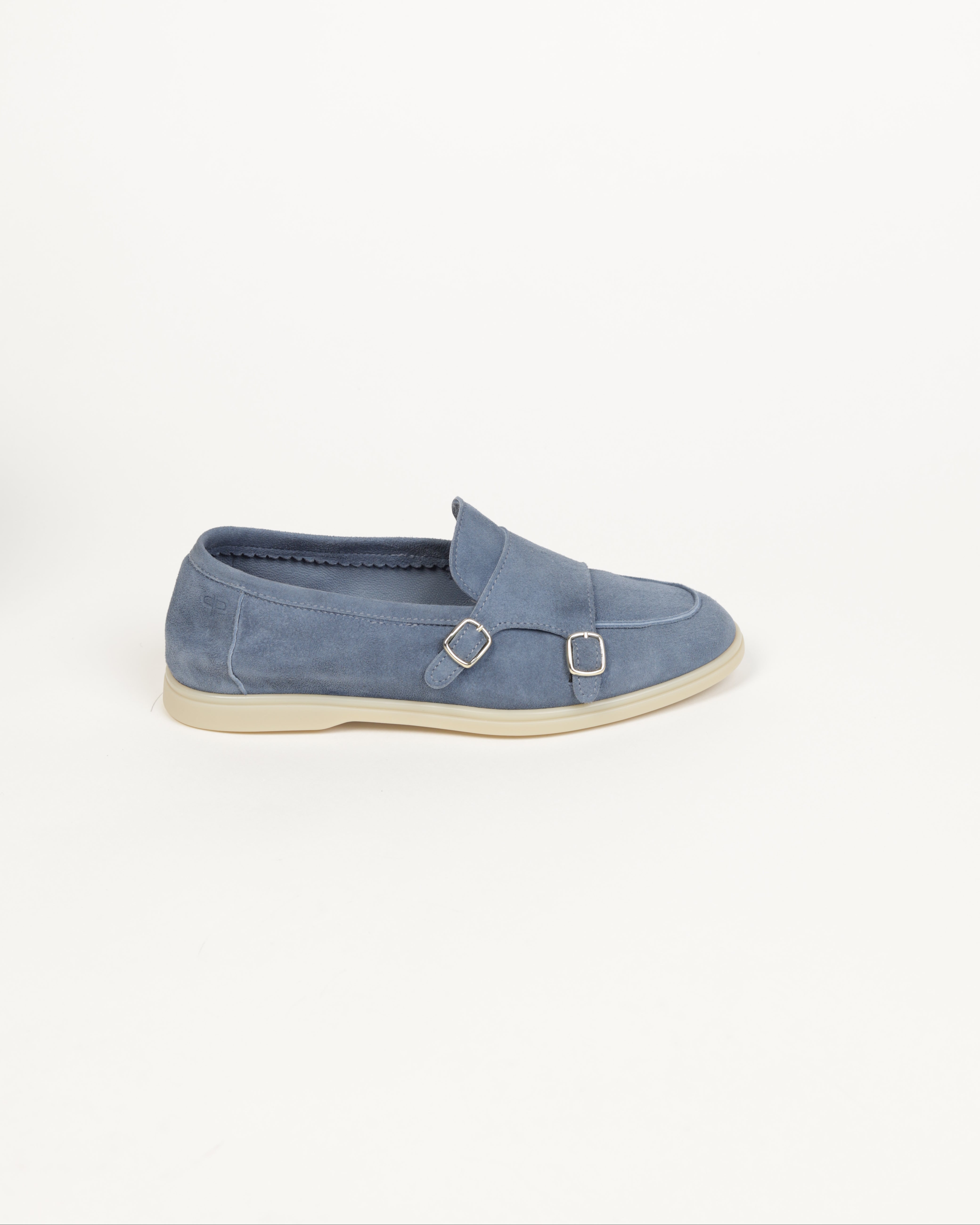 PS - D5338 Loafer Monk Walk LUX - REVERSE - BLUE