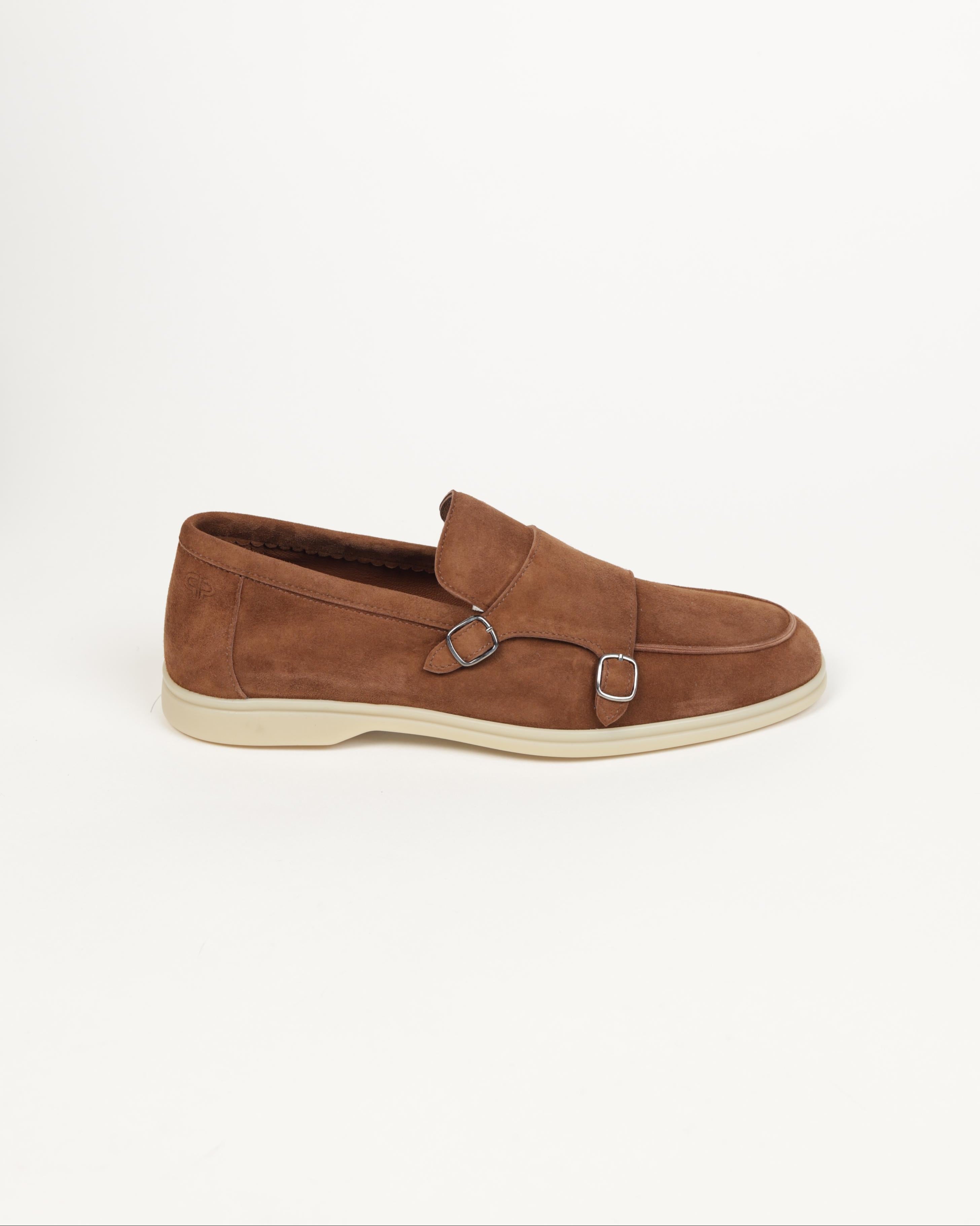 PS-U5338 SMV Loafer MONK - Velour Moldavo