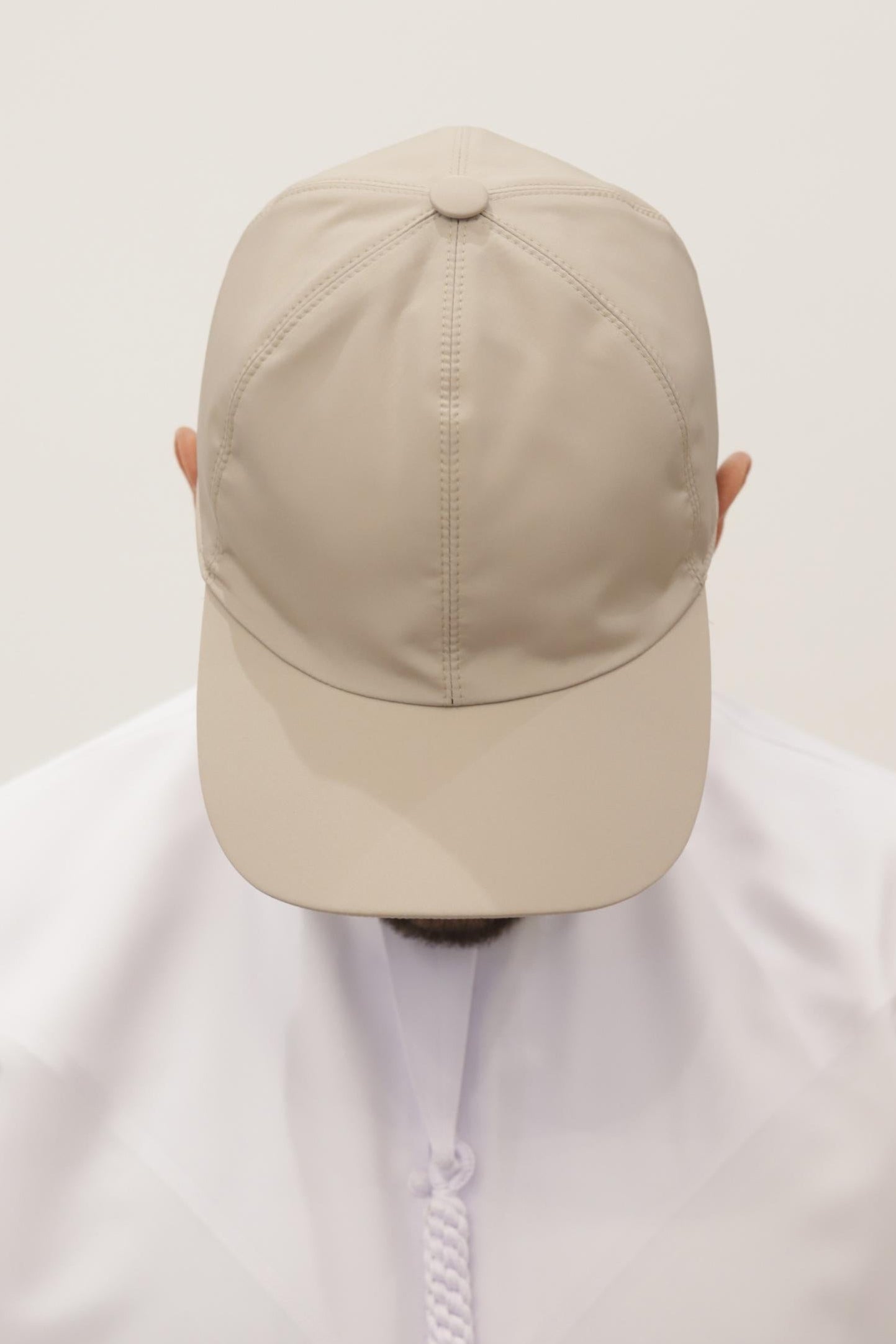 قبعة بيسبول بيج اللون (PCN 002) - مصنوعة من الألياف الدقيقة