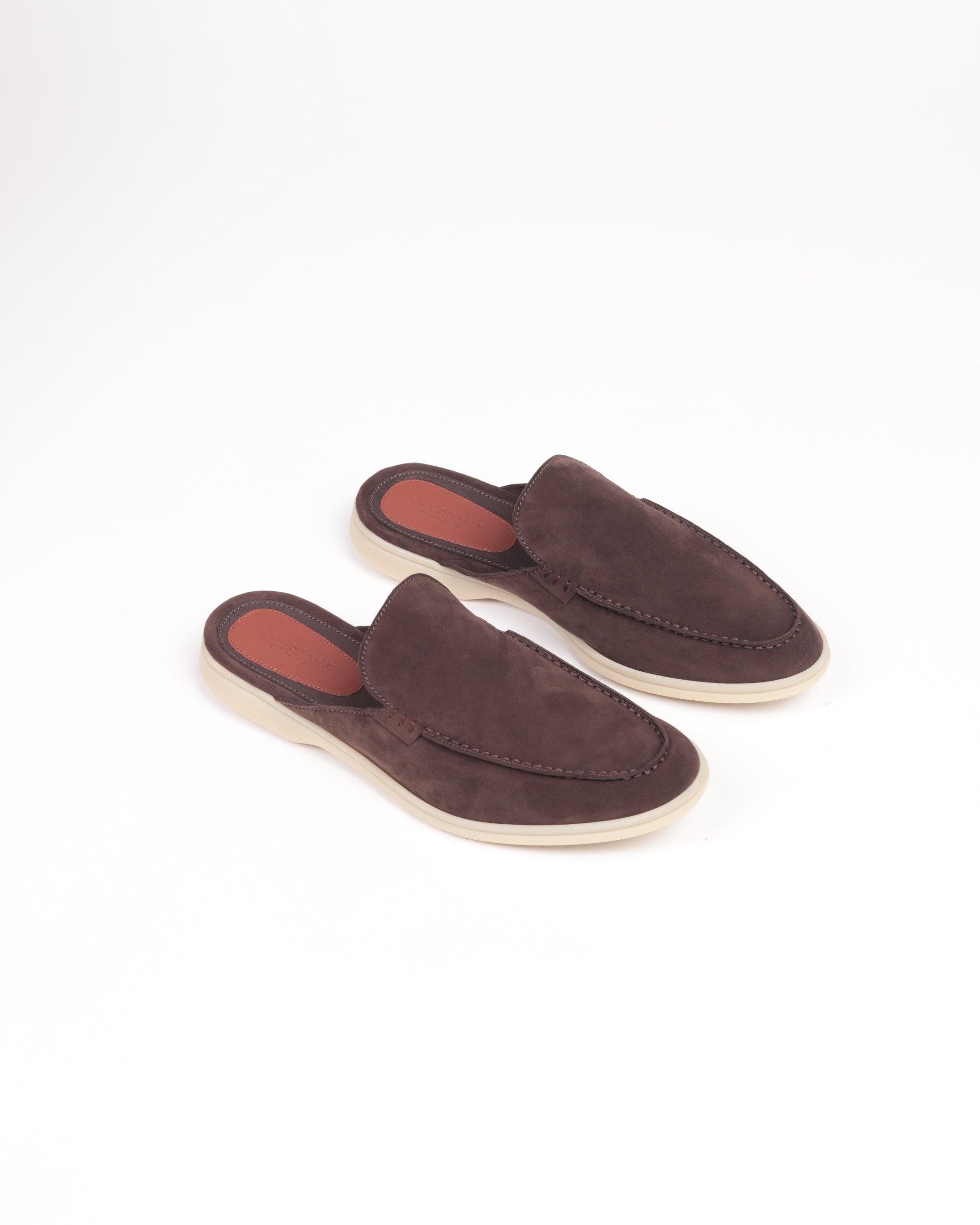 PSM93S BABOUCHE Walk Suede Ebano