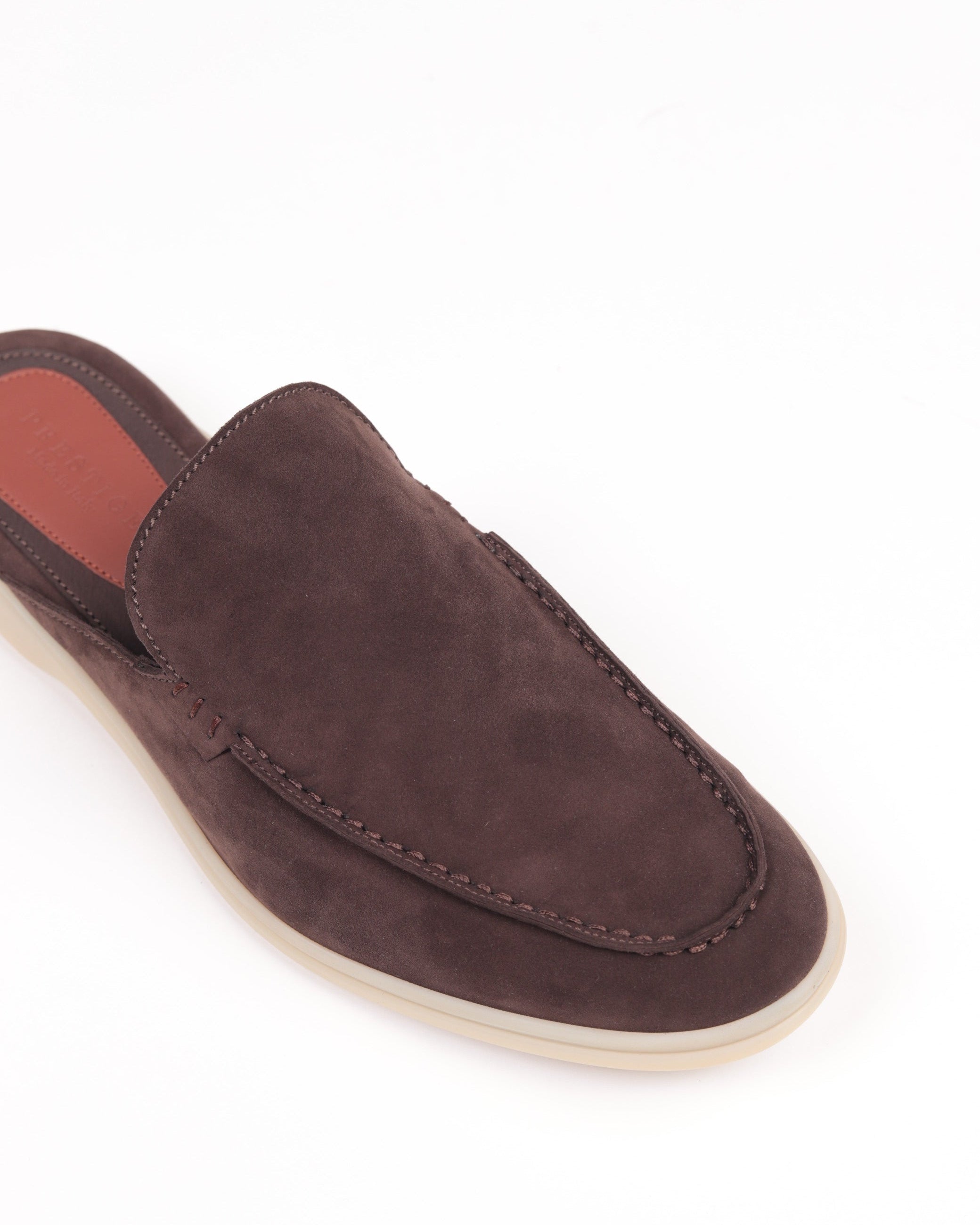 PSM93S BABOUCHE Walk Suede Ebano
