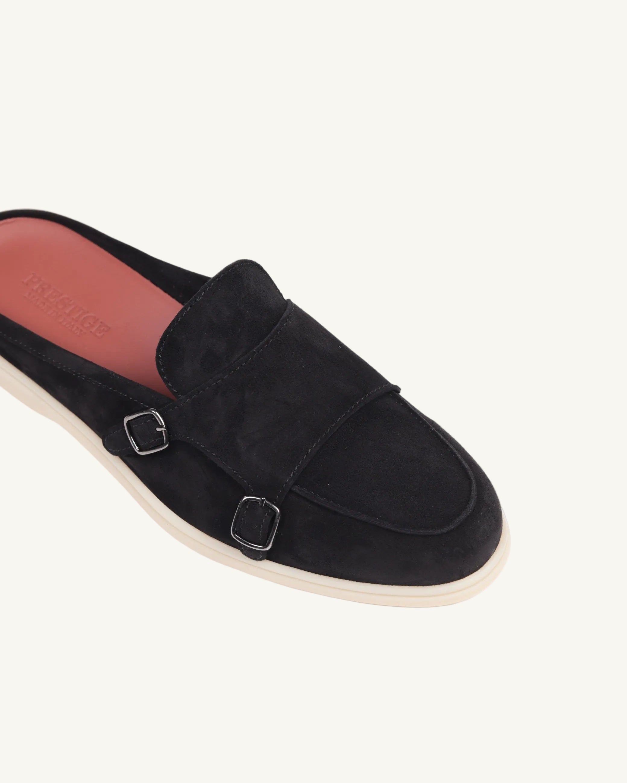 PS - D5337 Babouche Monk Walk LUX - REVERSE - BLACK