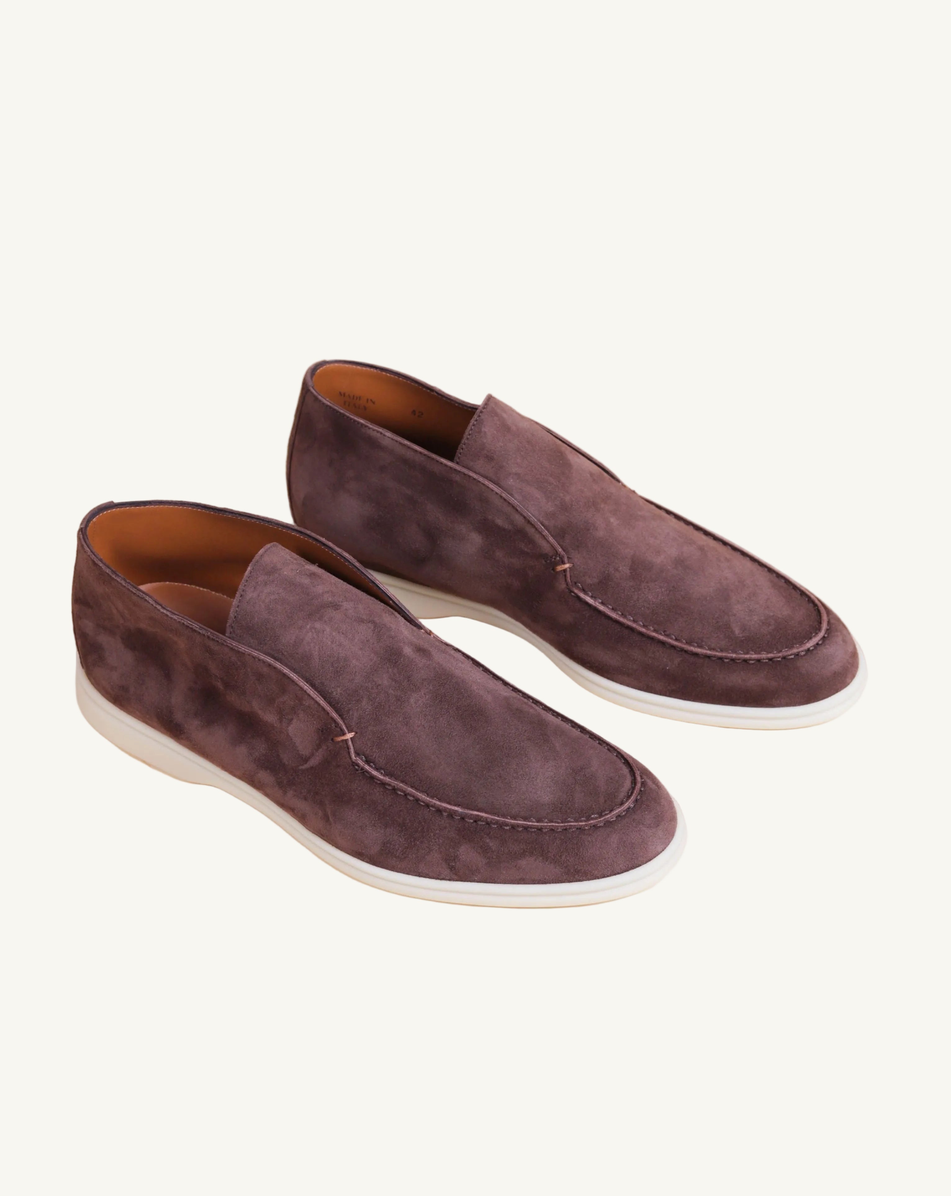 PSL092S ANKLE BOOT SUEDE DARK BROWN