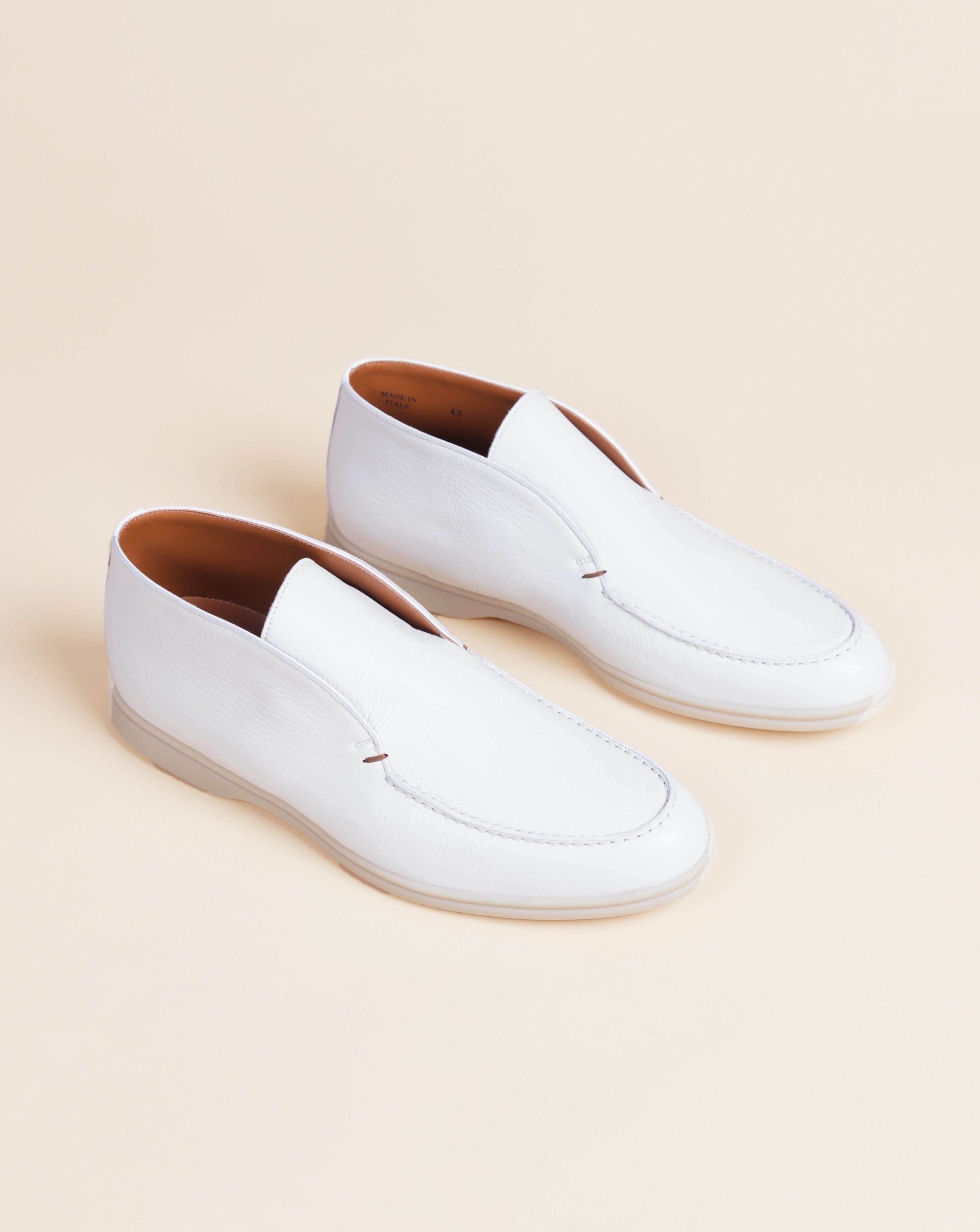 PDL092C ANKLE BOOT DEER WHITE
