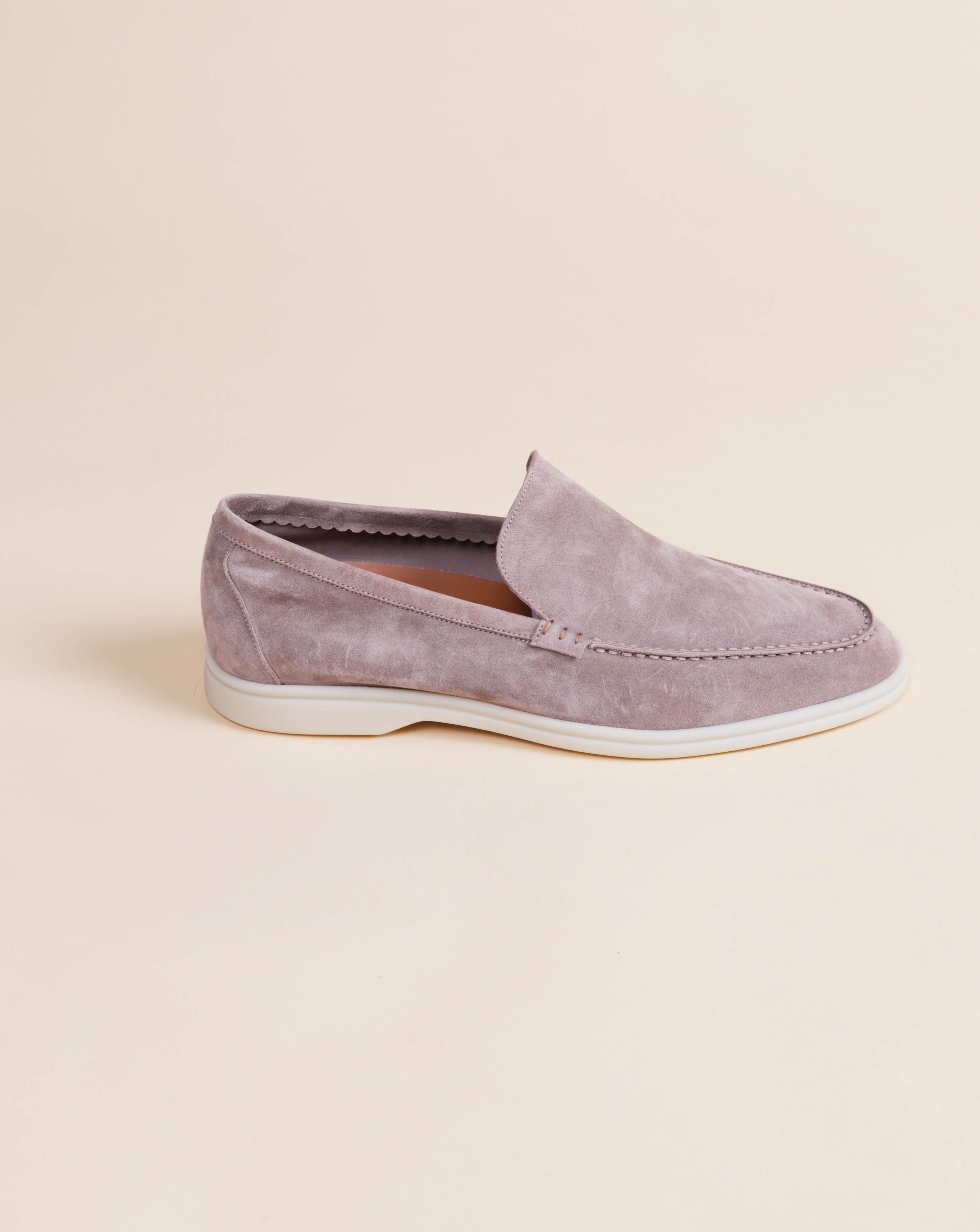 PS LOAFER SUEDE LIGHT GREY