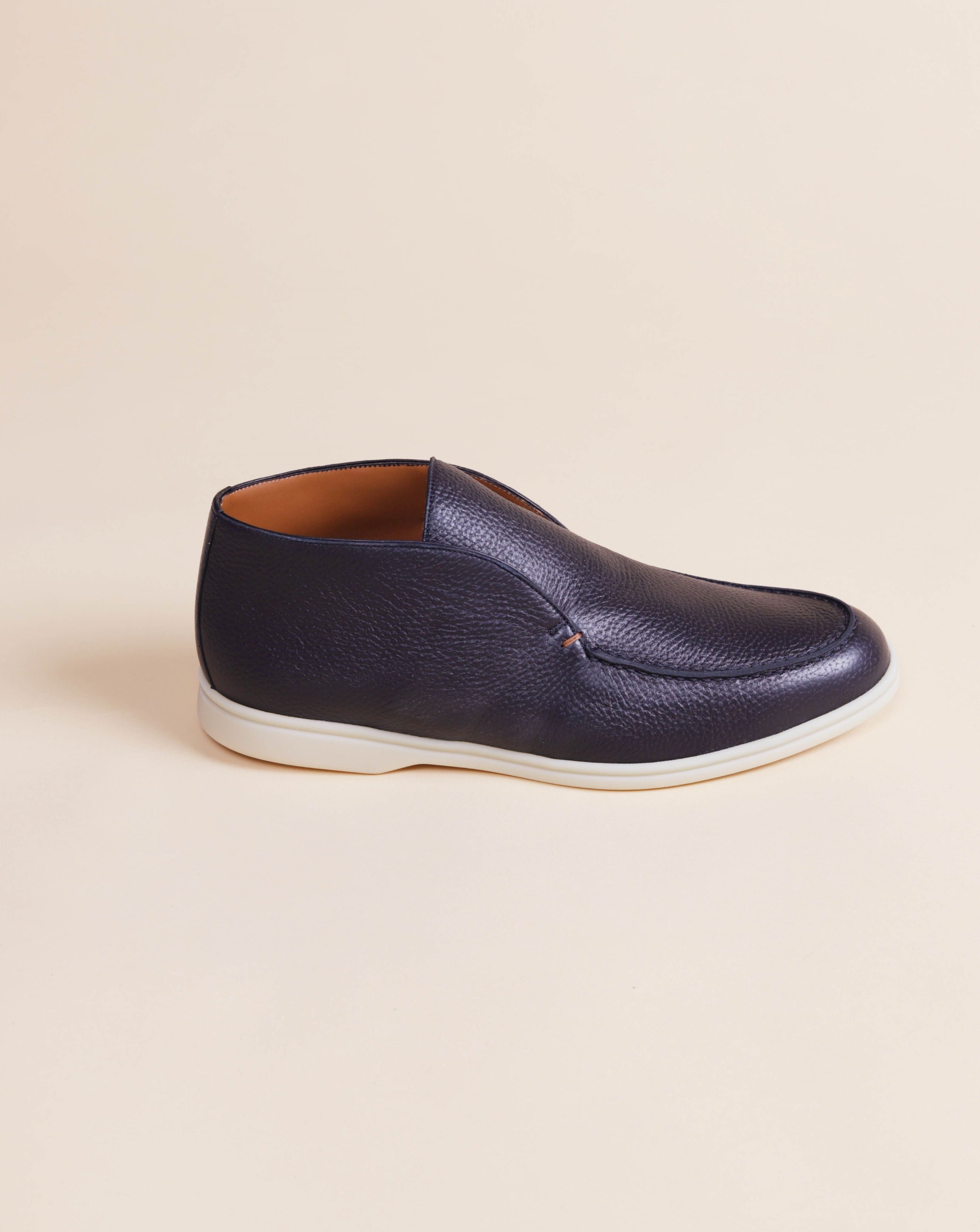 PDL092C ANKLE BOOT DEER BLUE