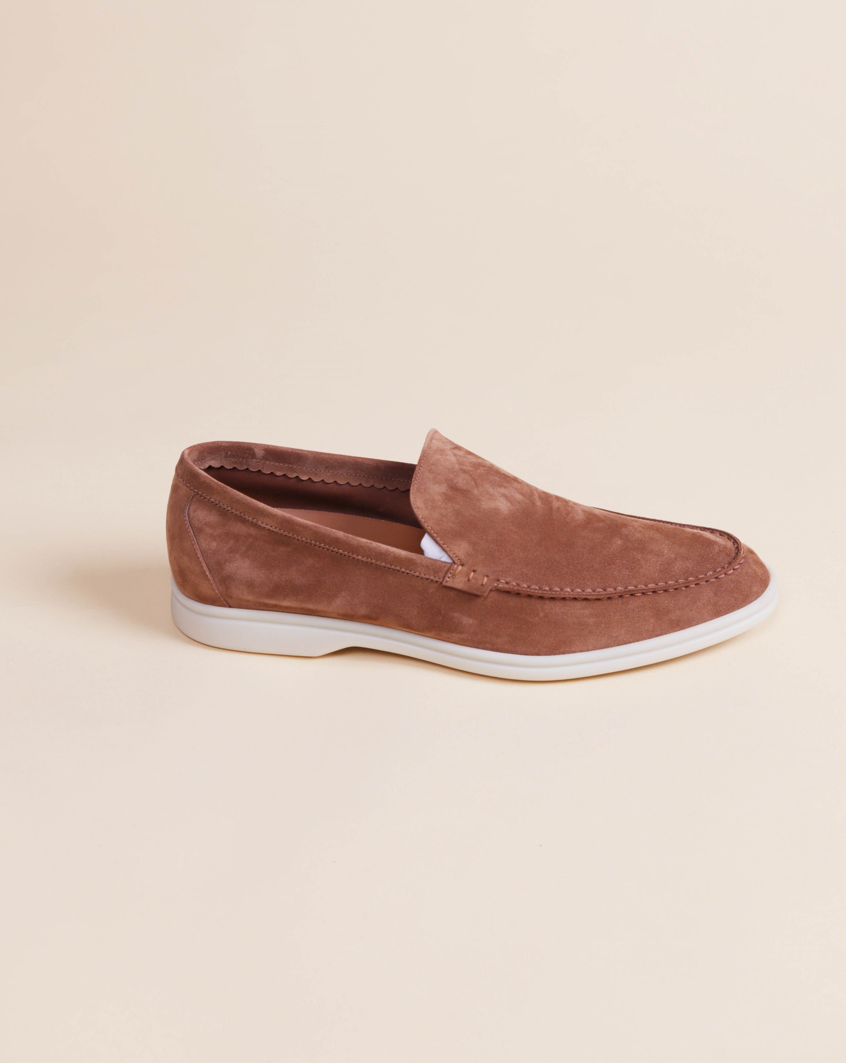 PSM092S LOAFER SUEDE BROWN