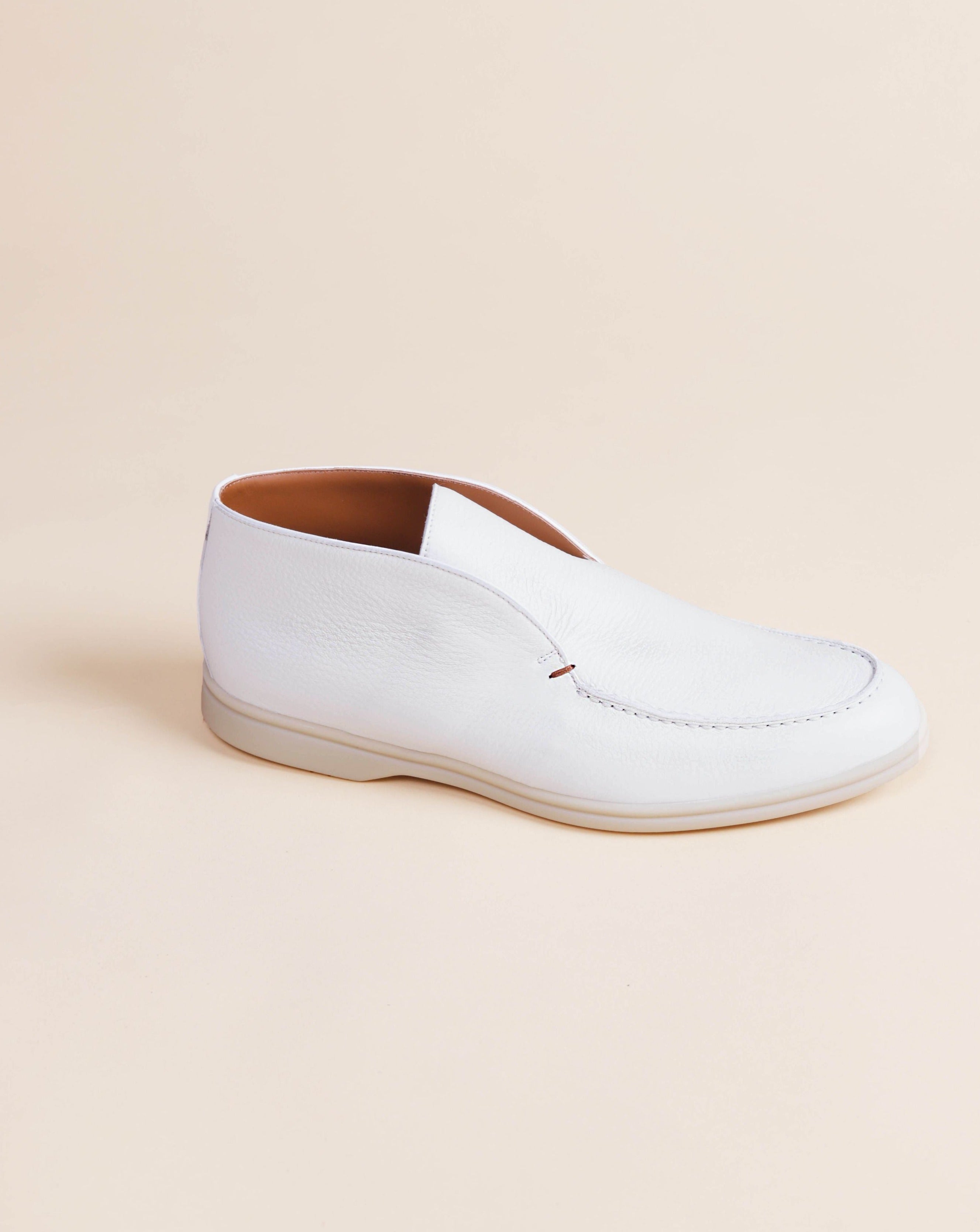 PDL092C ANKLE BOOT DEER WHITE