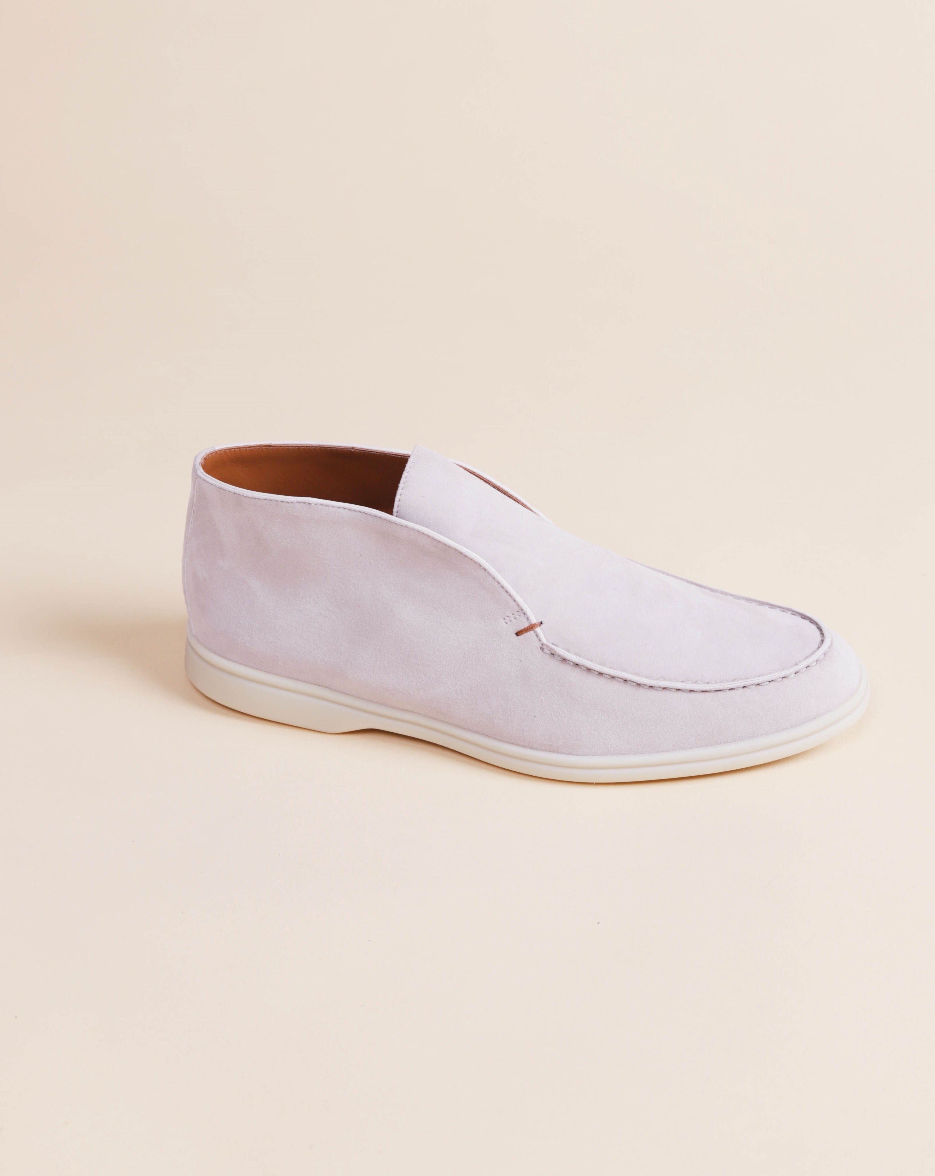 PSL092S ANKLE BOOT SUEDE LIGHT GREY