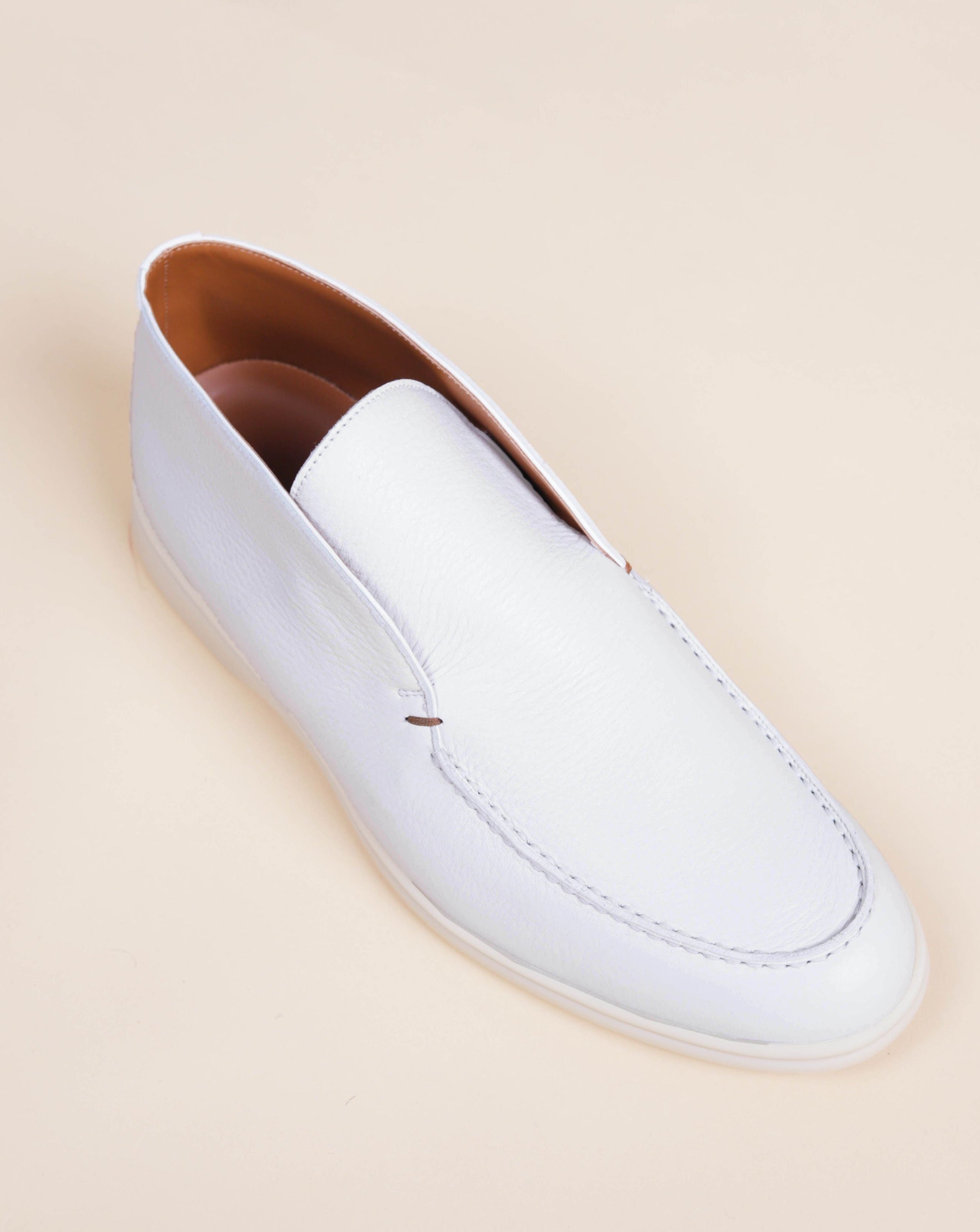 PDL092C ANKLE BOOT DEER WHITE