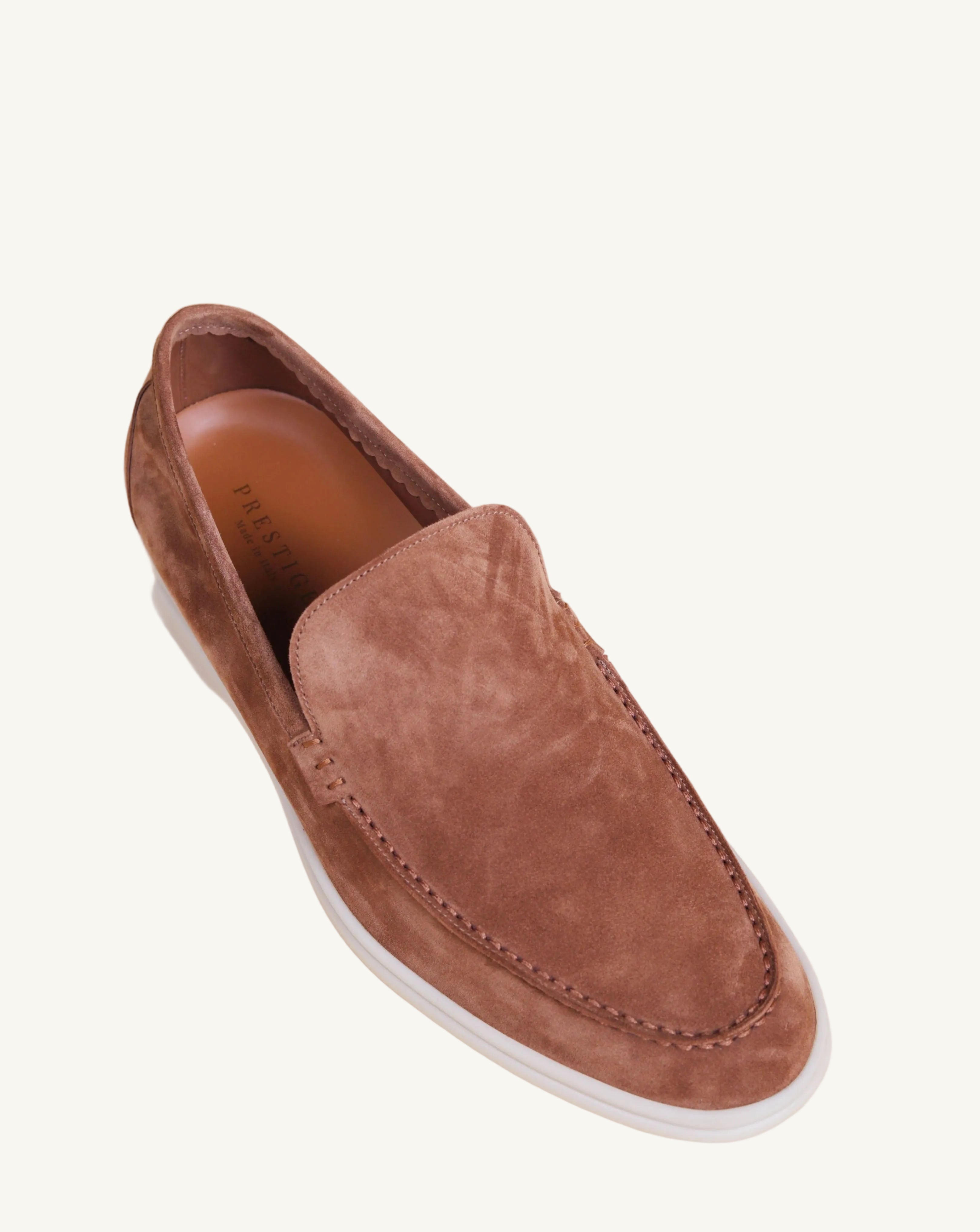PSM092S LOAFER WALK SUEDE BROWN