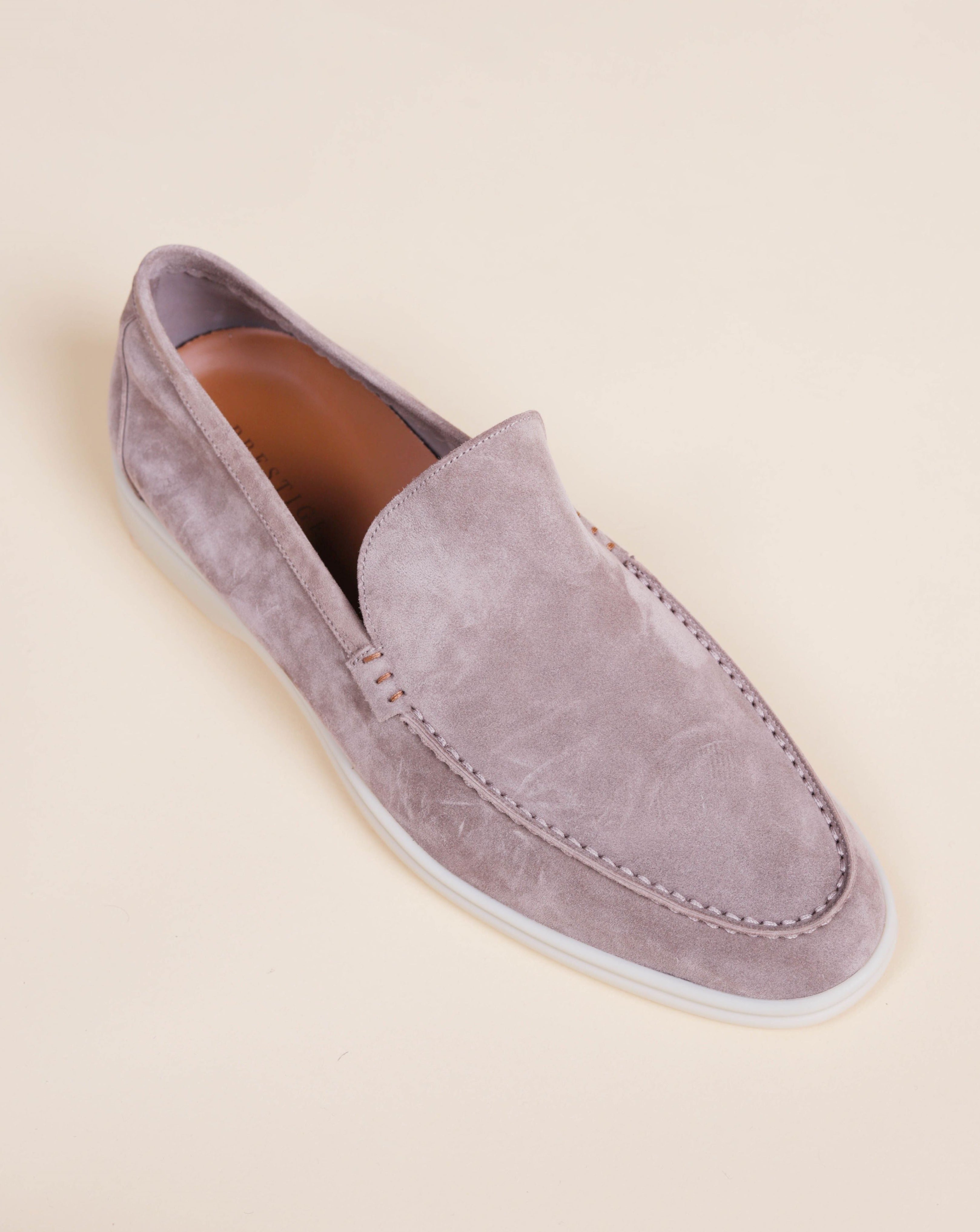 PS LOAFER SUEDE LIGHT GREY