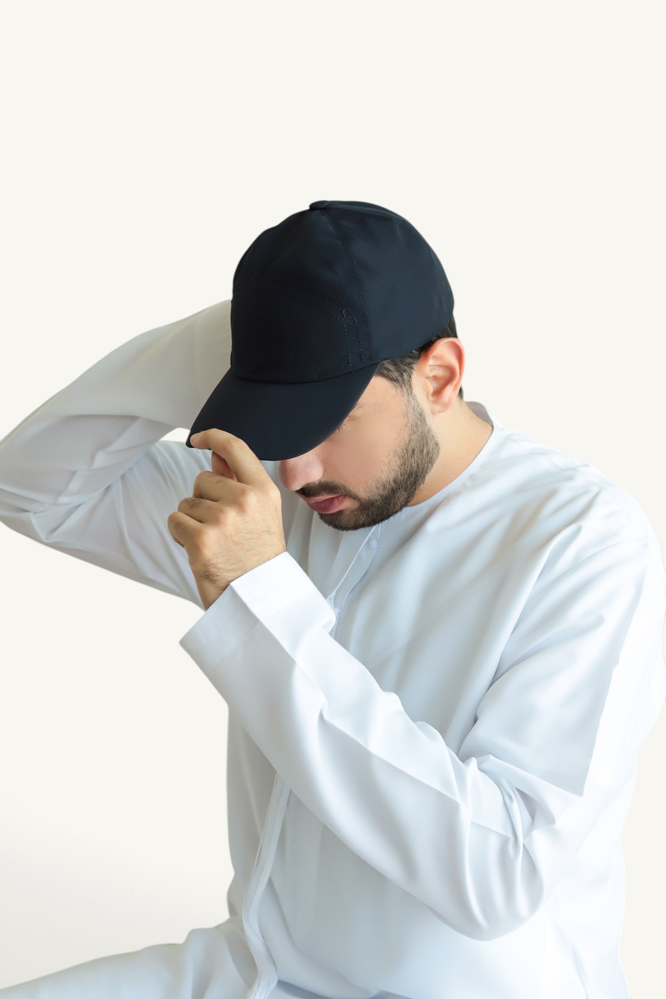 PCN.M007 BASE BALL CAP MICROFIBRE NAVY BLUE