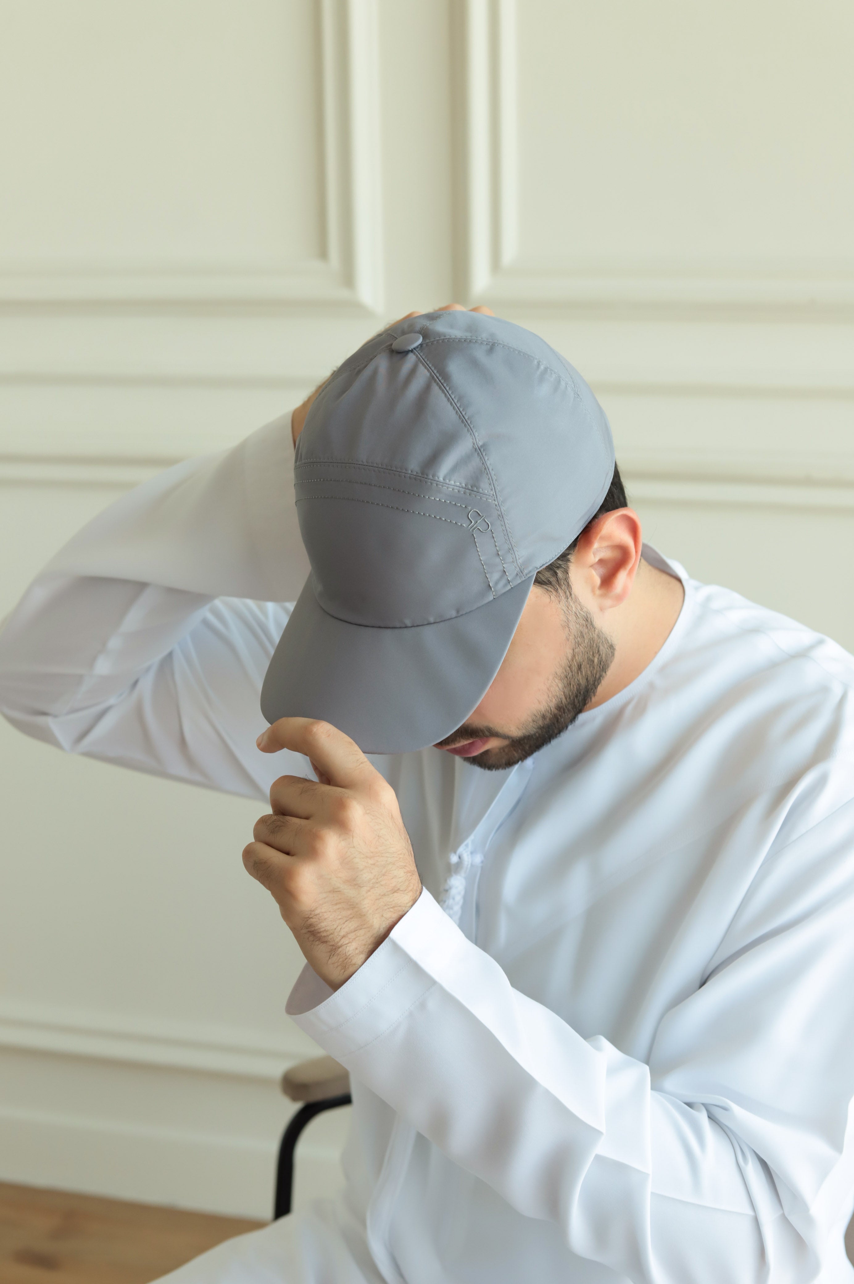 PCN.M007 BASE BALL CAP MICROFIBRE DARK GREY