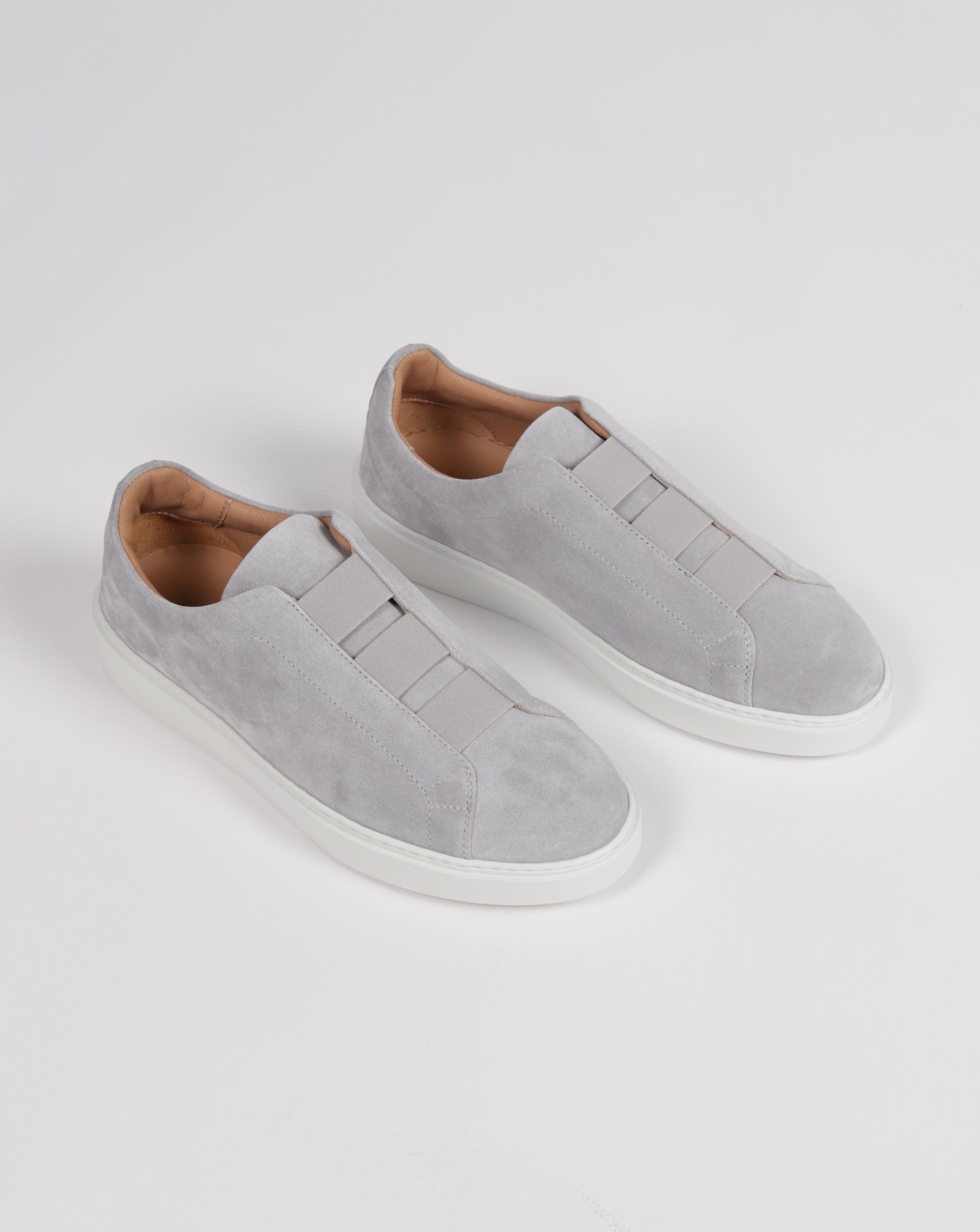 PS-U1357-H01 TRIPLE STITCHES VELOUR GREY