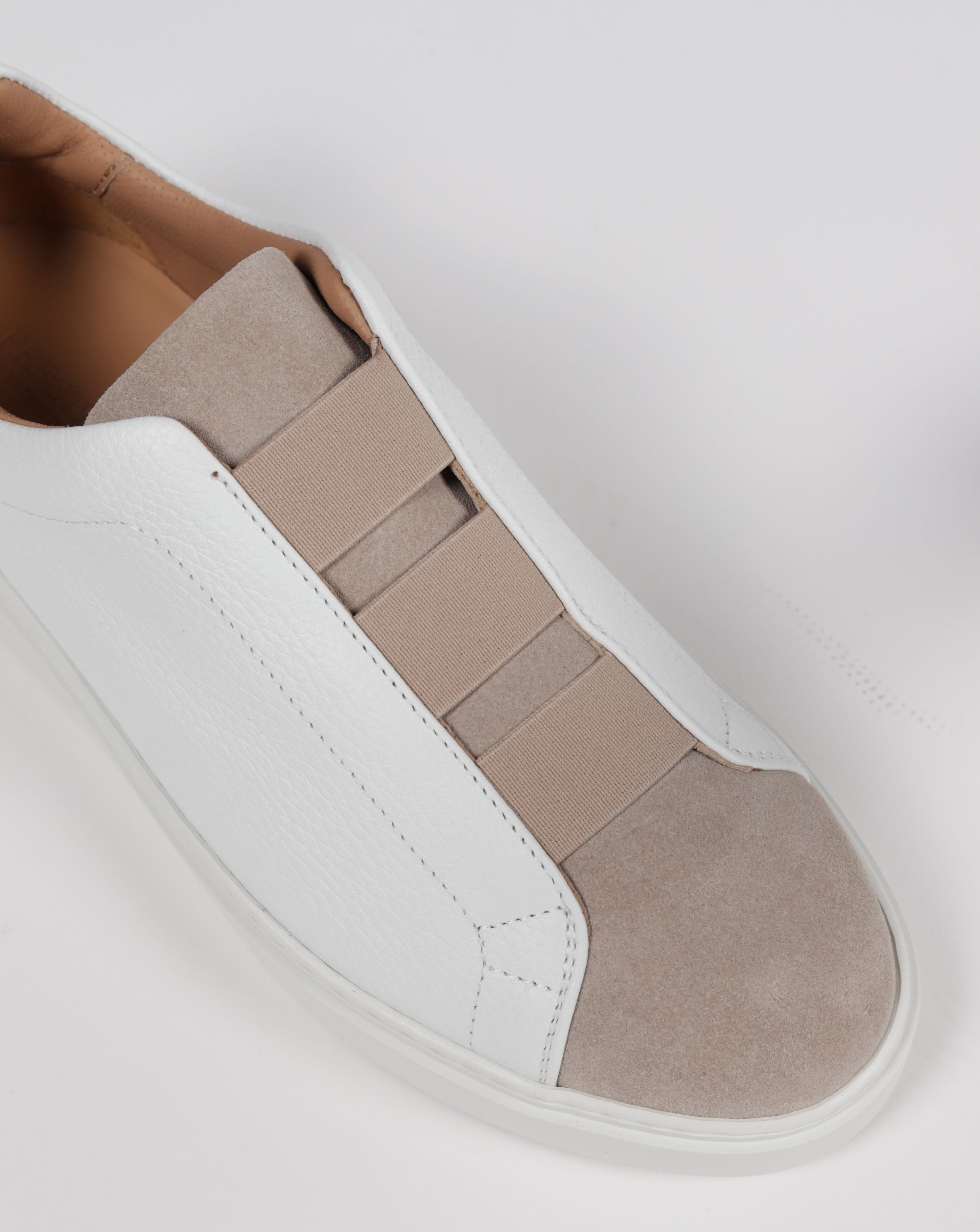 PGS-U1357-H09 TRIPLE STITCHES GRAIN & VELOUR BEIGE