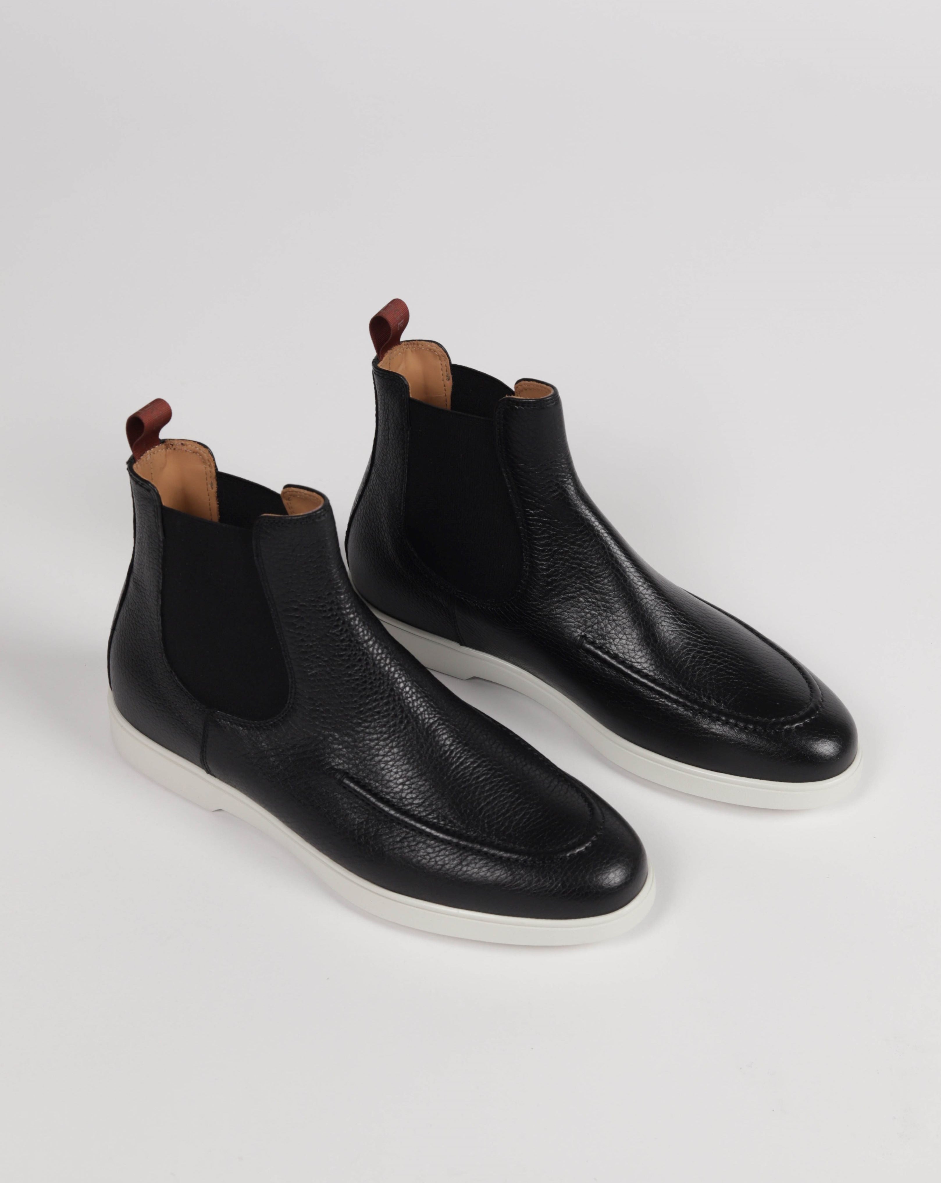 PS-U1063E-H02 CHELSEA BOOT GRAIN DEER BLACK