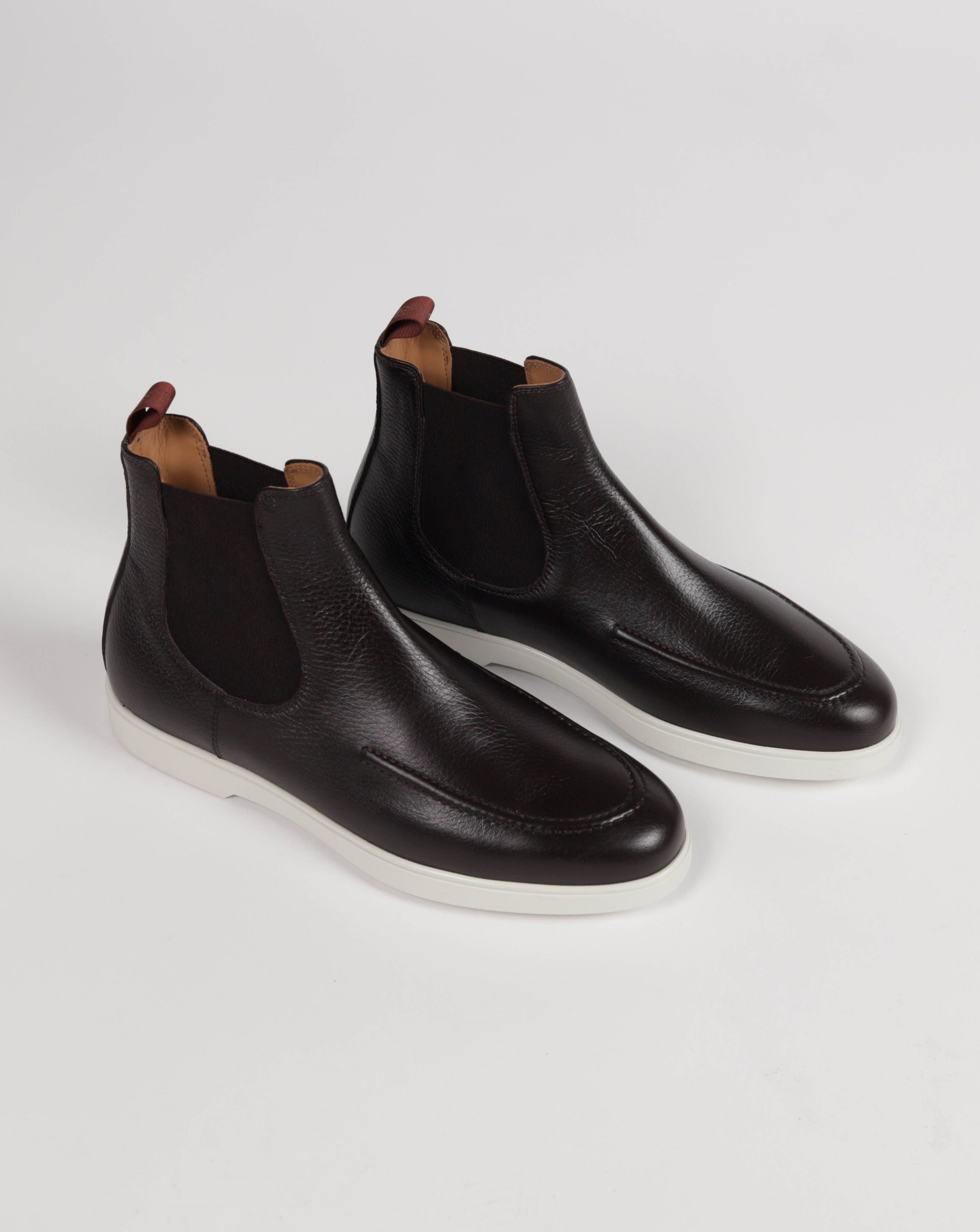PS-U1063E-H02 CHELSEA BOOT GRAIN DEER BROWN