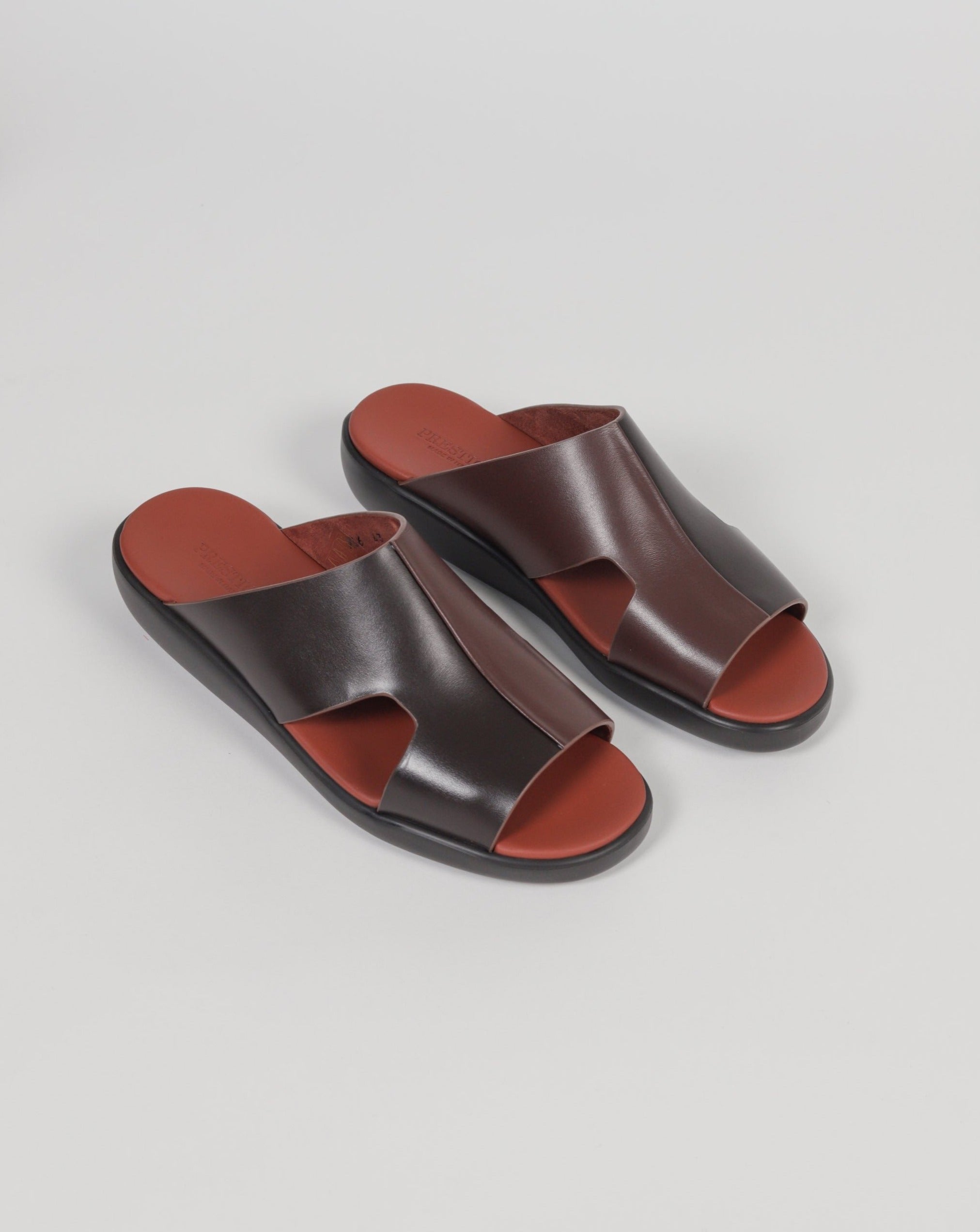 PSNC-XL6 SOFT NAPPA CALF DARK BROWN