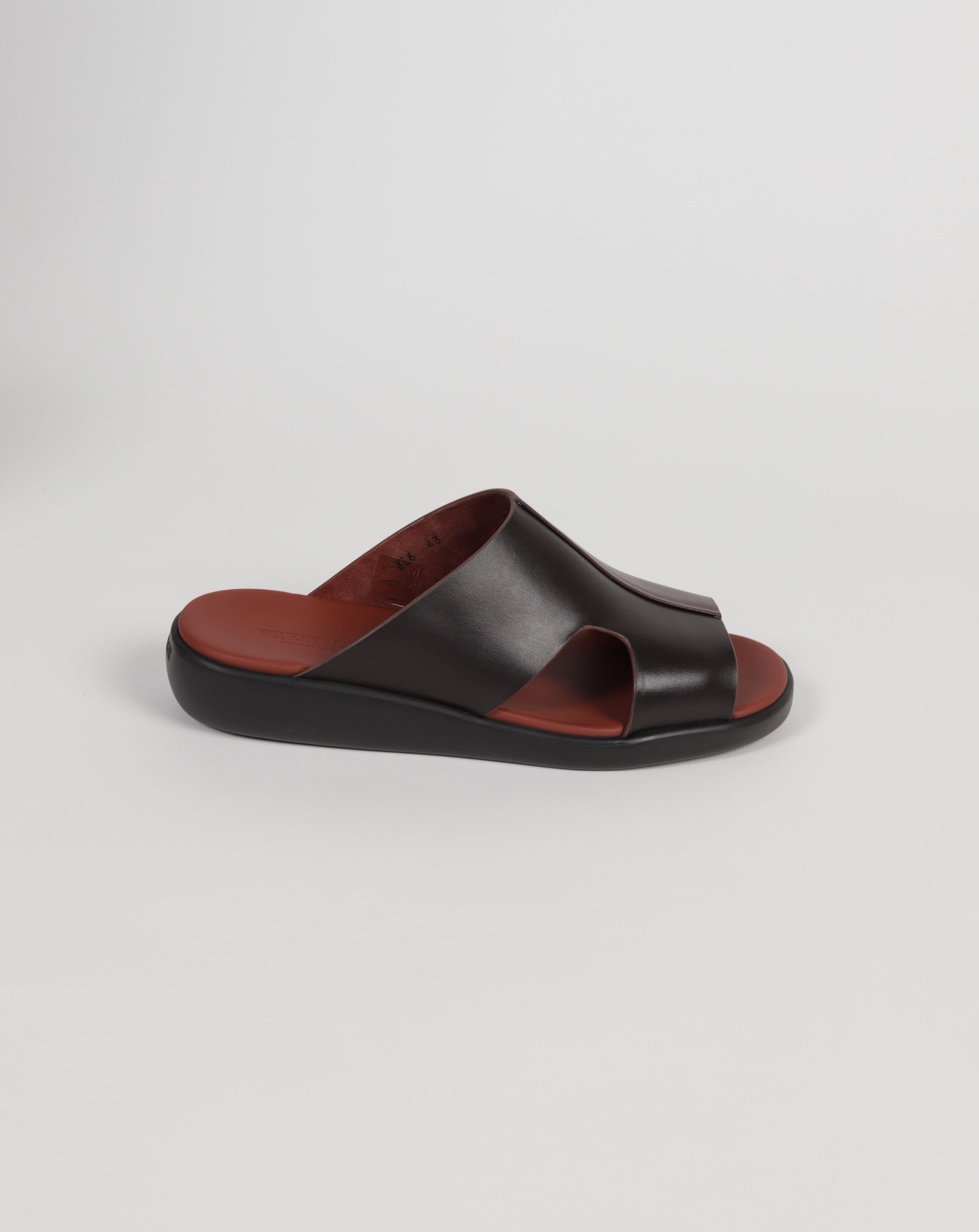 PSNC-XL6 SOFT NAPPA CALF DARK BROWN