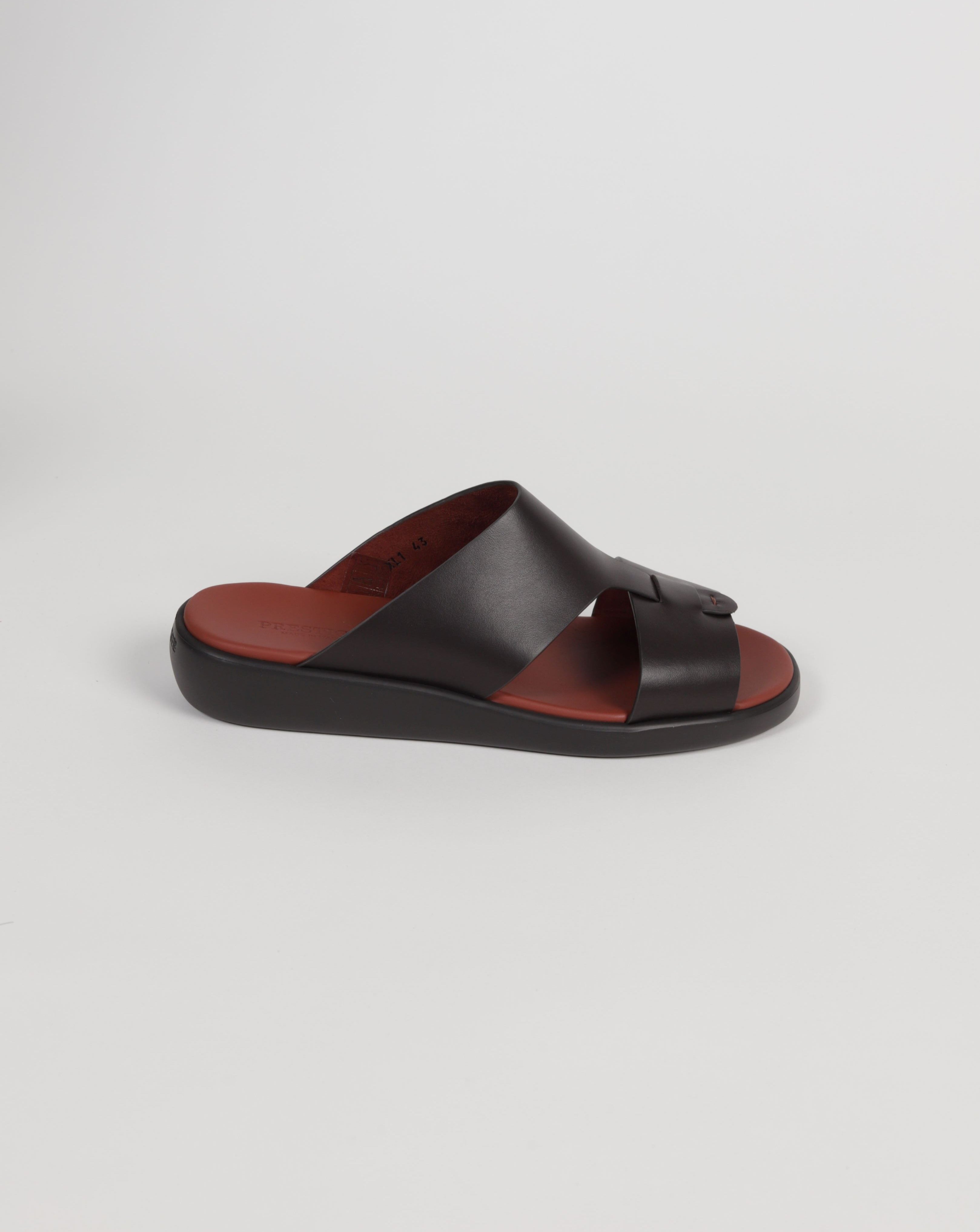 PSNC-XL1 SOFT NAPPA CALF DARK BROWN