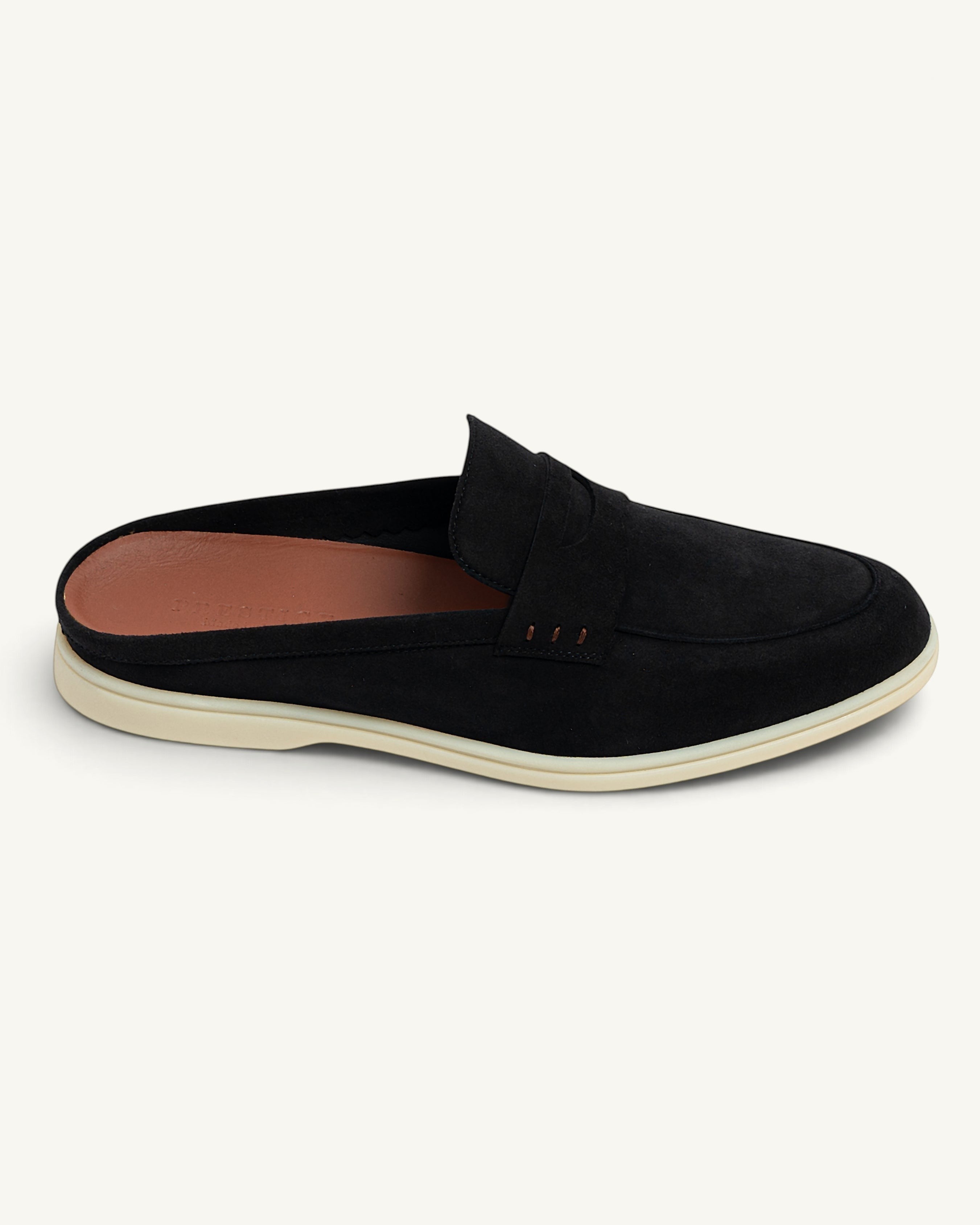 PB - D5339 Babouche CLASSIC Walk With MASK REVERSE - BLACK