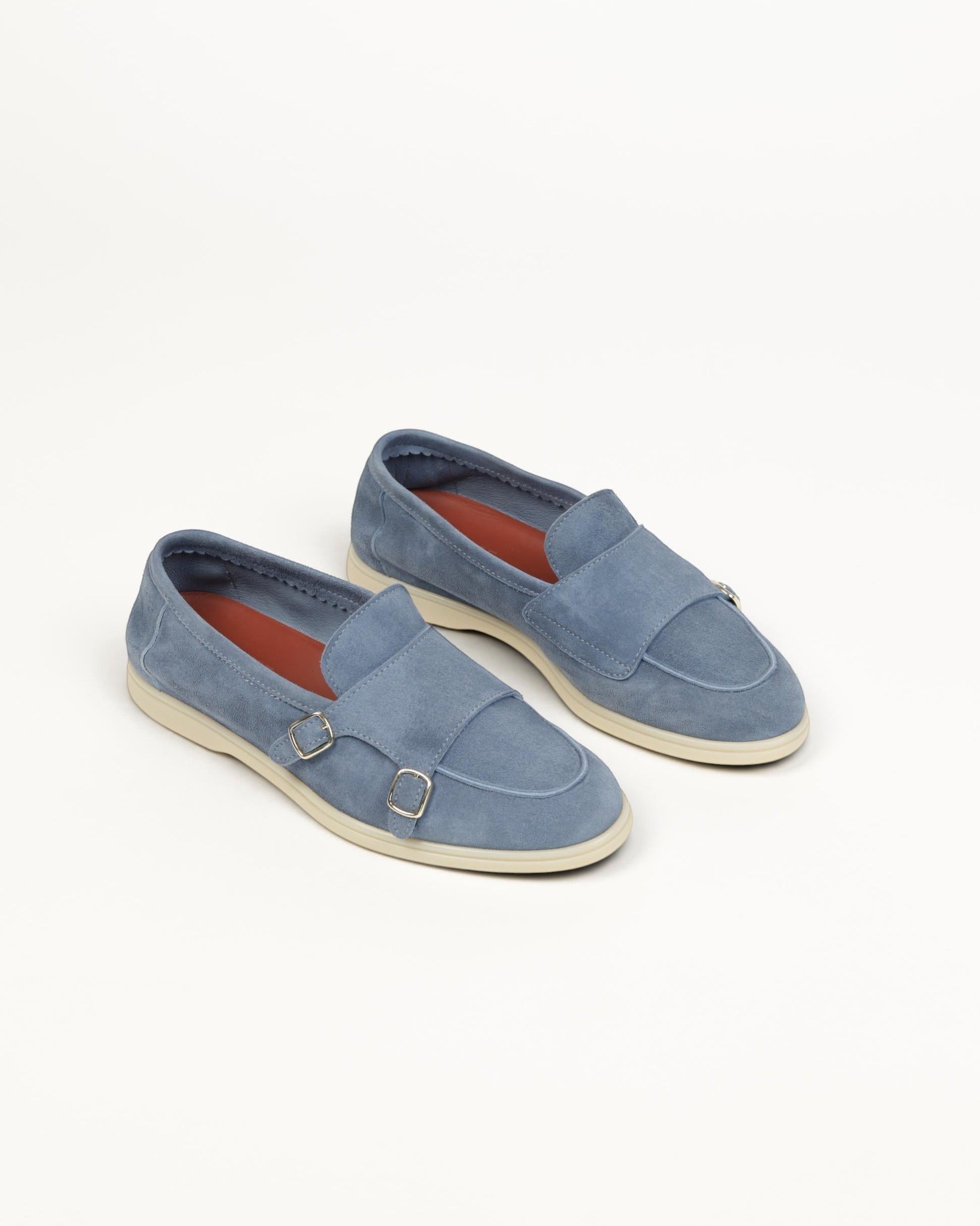 PS - D5338 Loafer Monk Walk REVERSE - BLUE