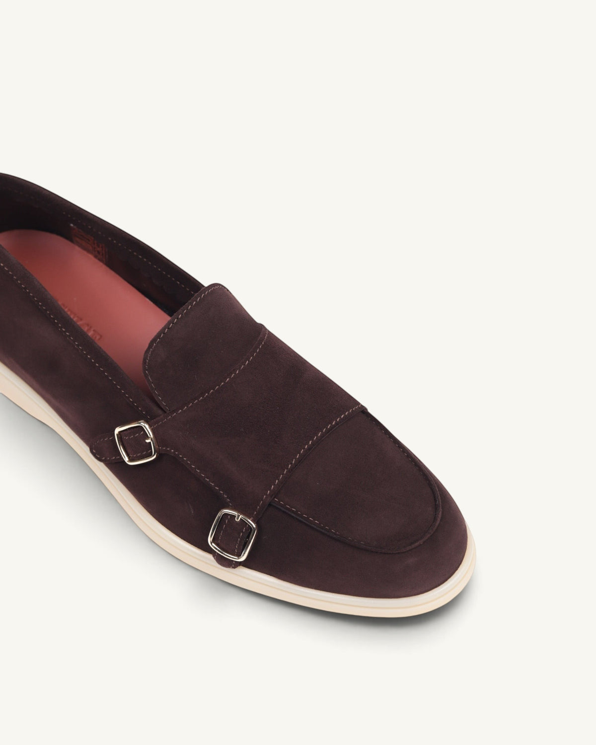 PS - D5338 Loafer Monk Walk REVERSE - Dark Brown