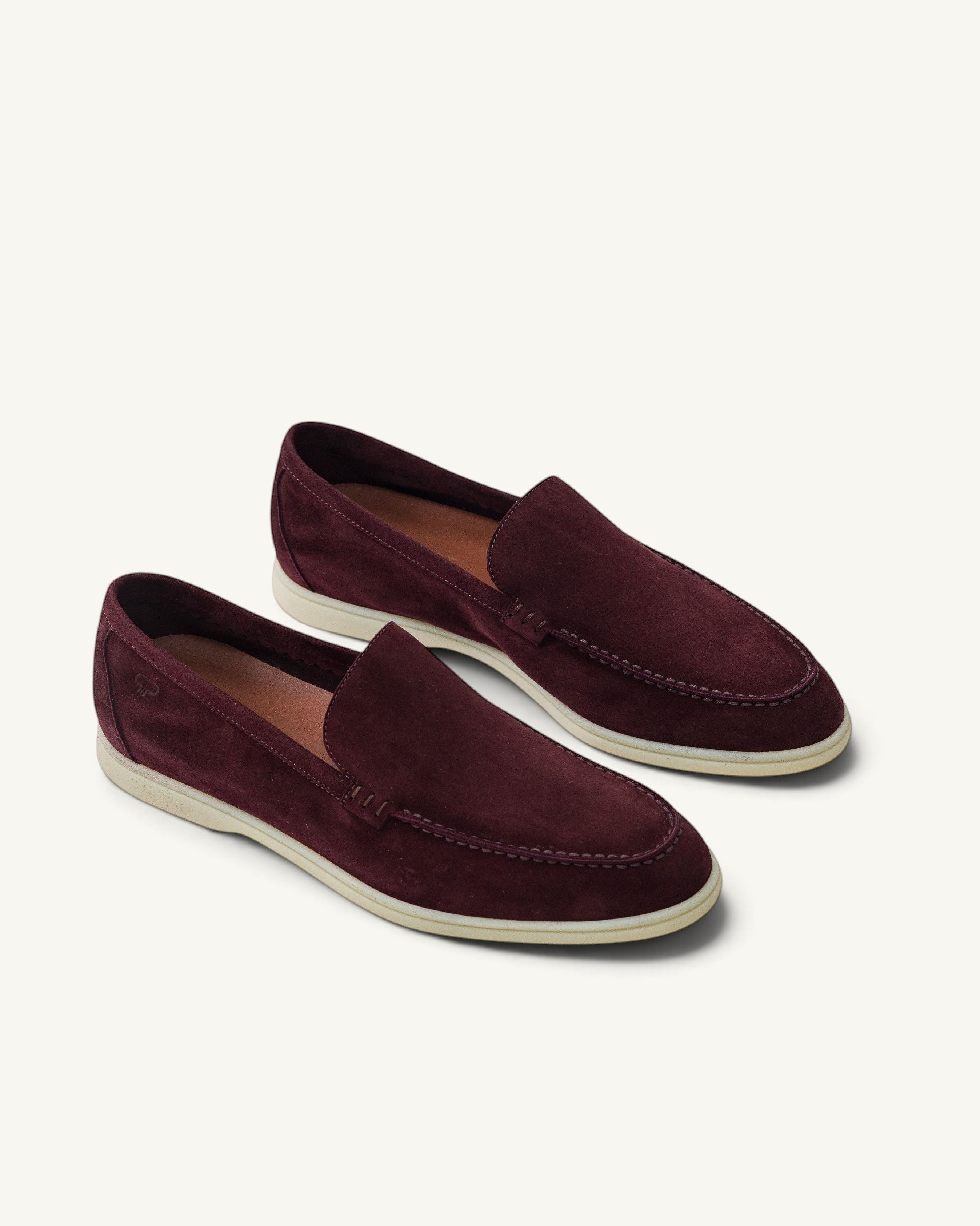 PS - MD92 Loafer Summer Walk - Suede Burgundy