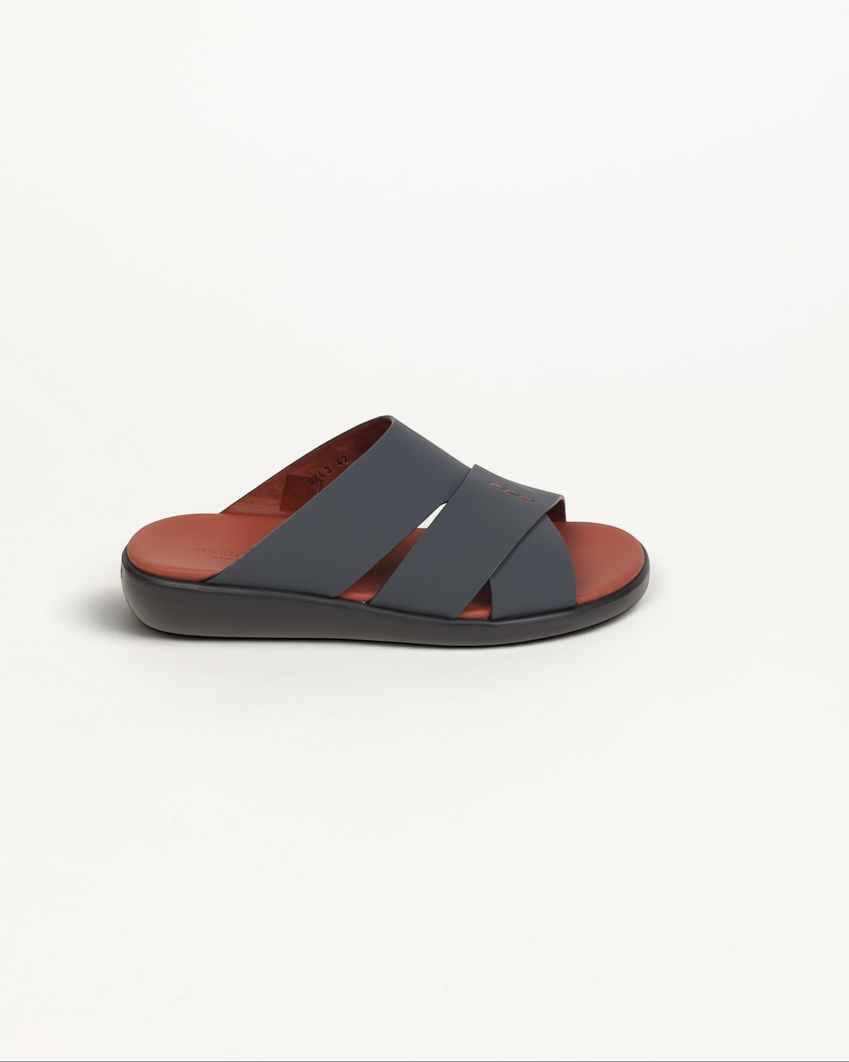 Prestige PG-XL3 Lord Gommato deep blue extra light men's sandals with a comfortable contoured footbed