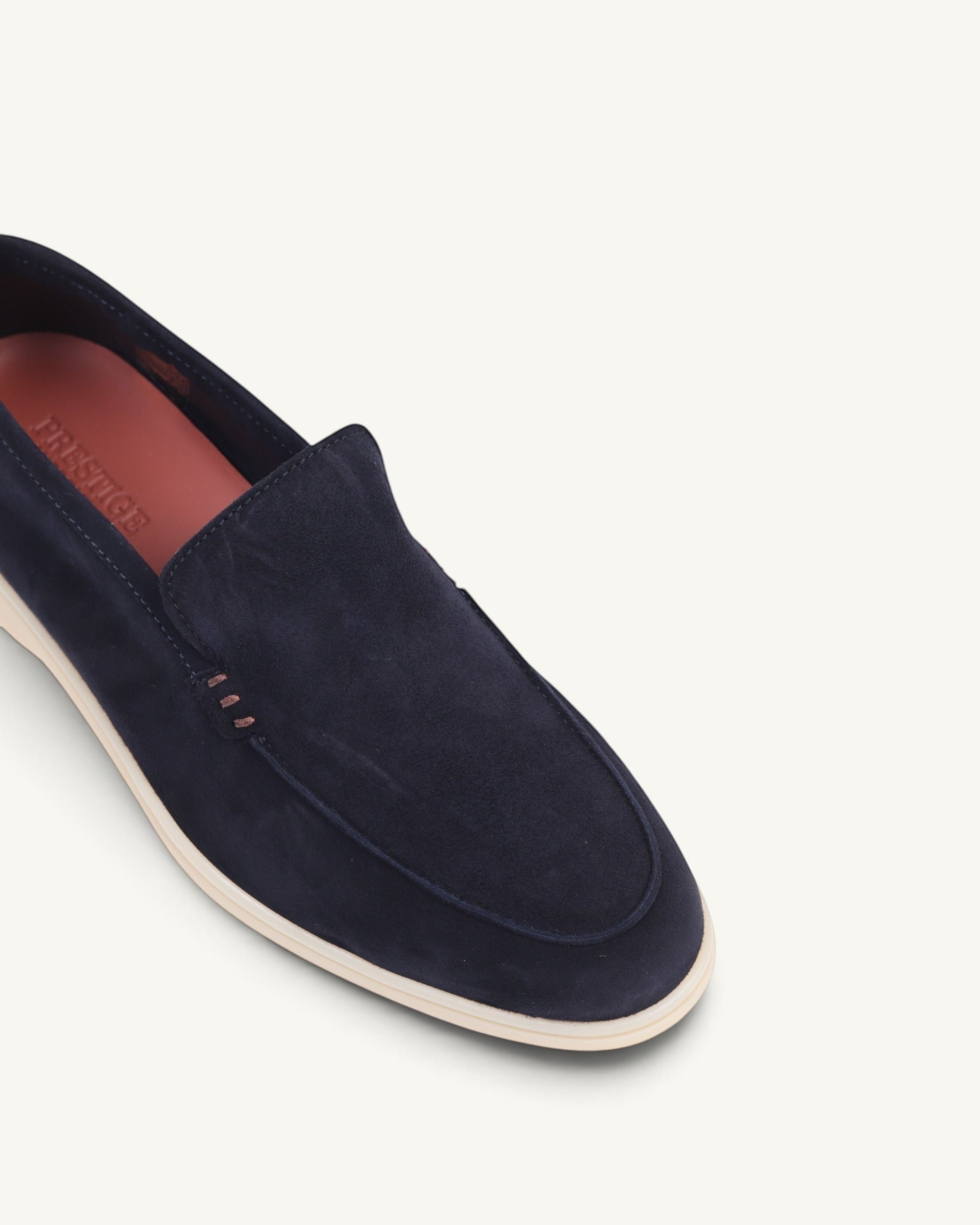 PS - MD92 Loafer Summer Walk - Suede Navy Blue