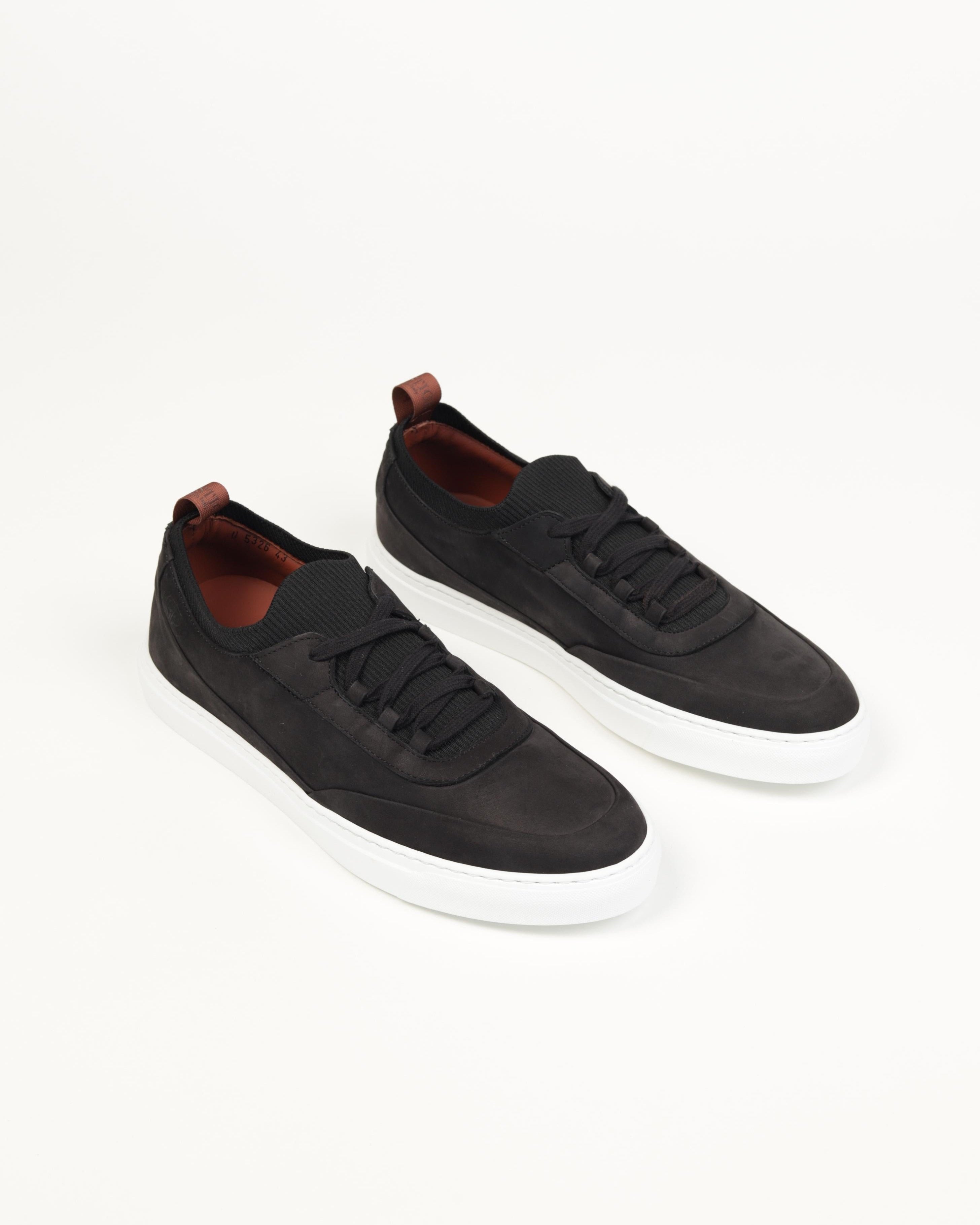 PGS - U5326 Sneaker Soho Nabuk - Lightweight - BLACK