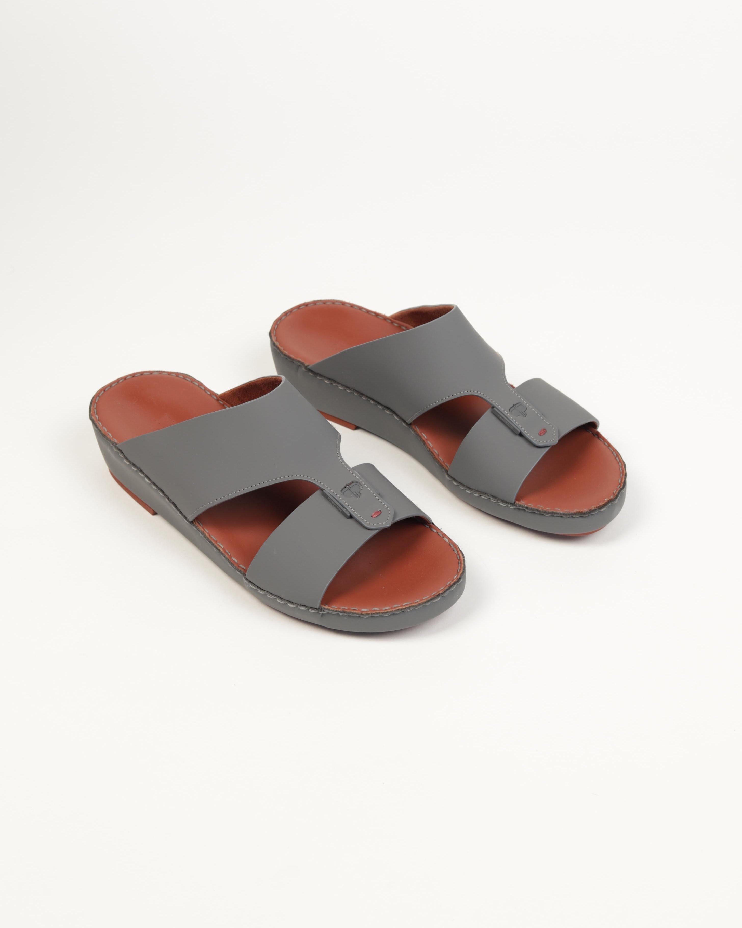 Premium men's sandals in the UAE, crafted from genuine Italian and natural leather.