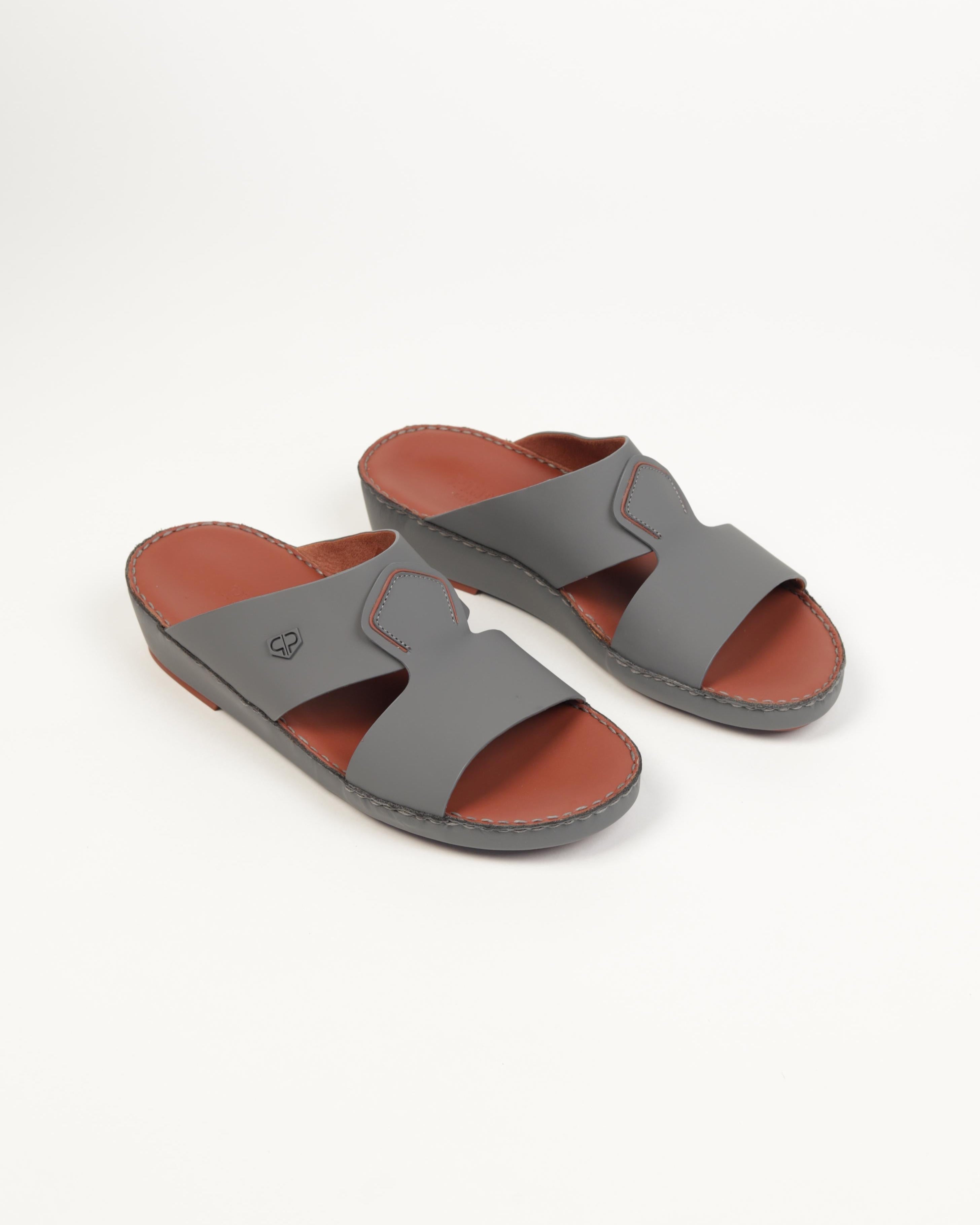 Premium men's sandals in the UAE, crafted from genuine Italian and natural leather.