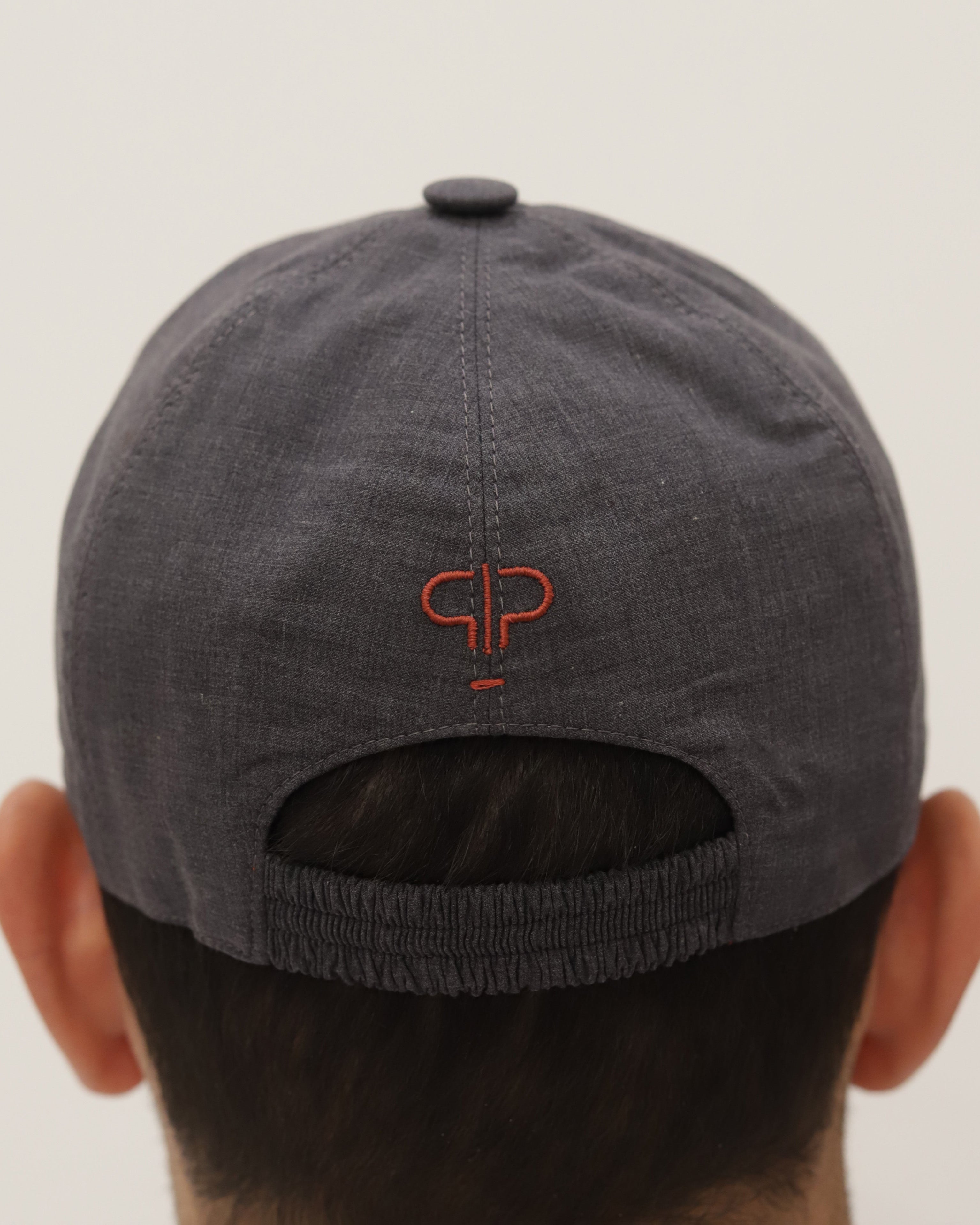 PCC 002 ANTHRACITE - BASEBALL CAP COTTON