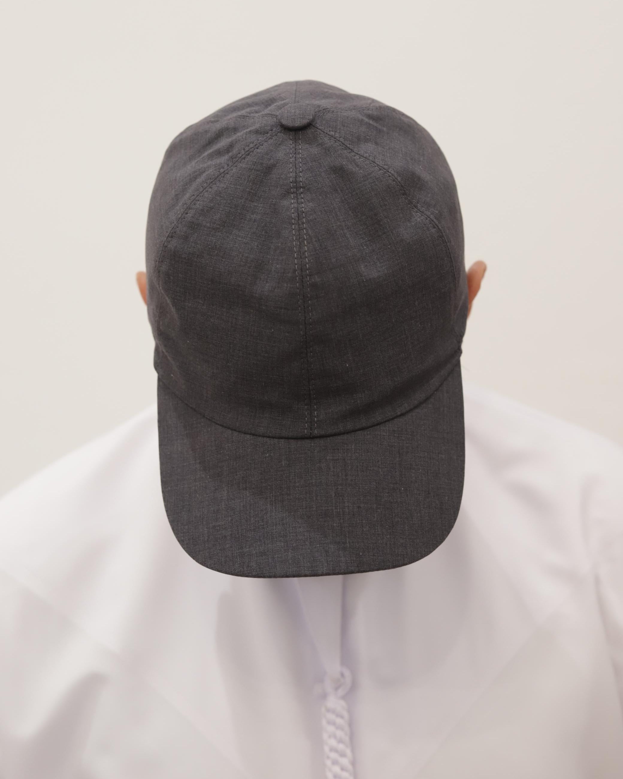 PCC 002 ANTHRACITE - BASEBALL CAP COTTON