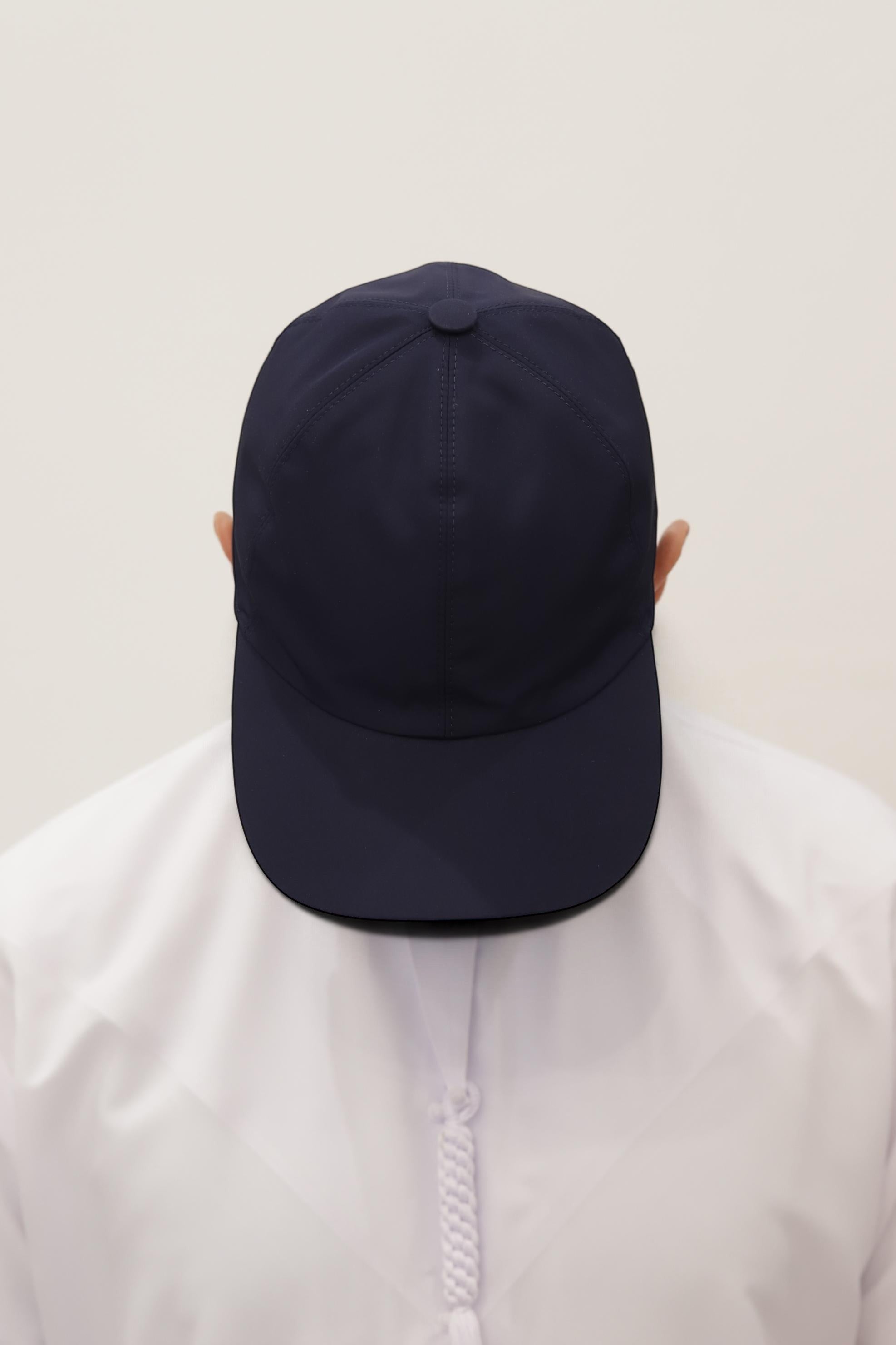 PCN 001 BLUE - PRESTIGE BASEBALL CAP Microfibre