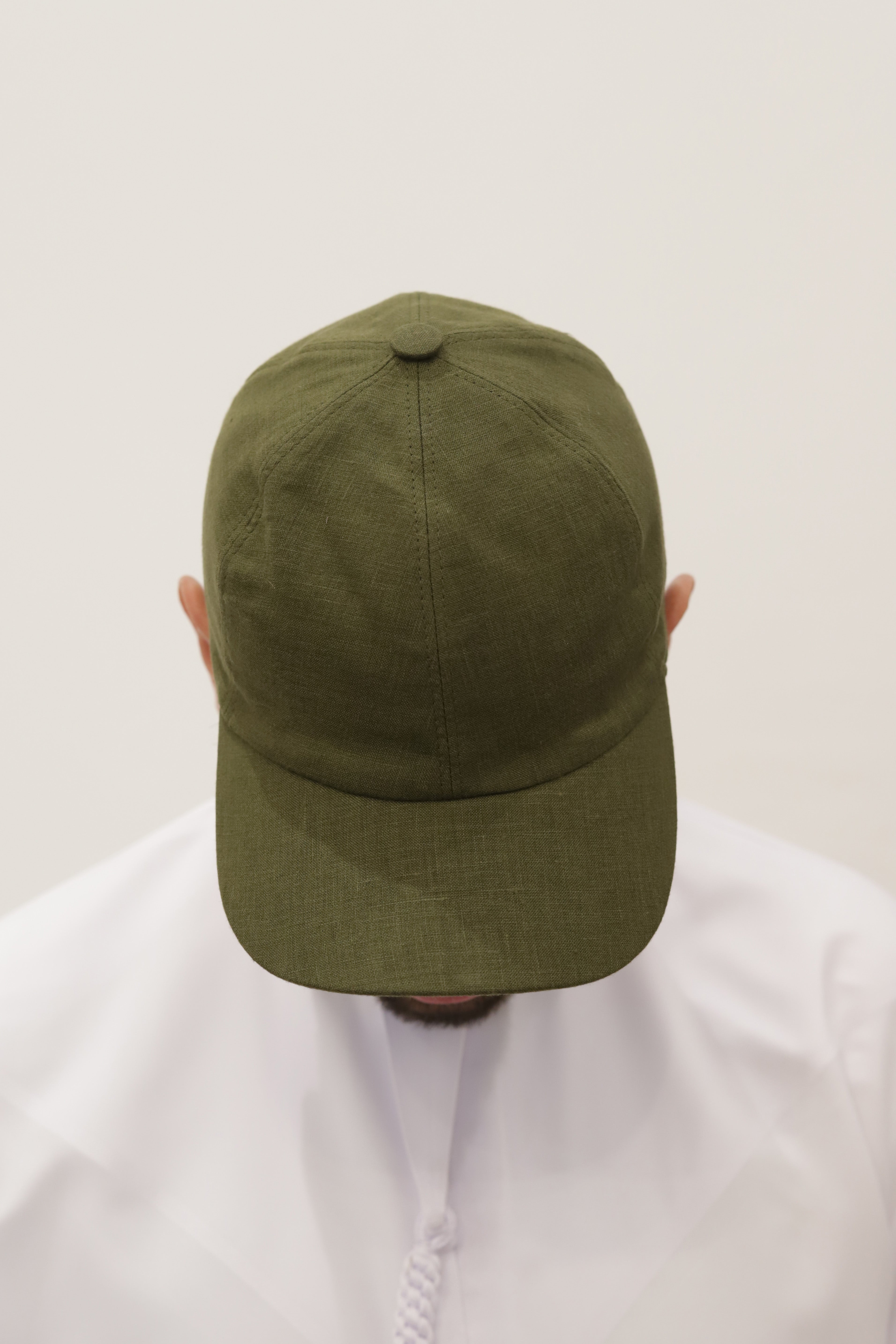 PCL 004 GREEN - BASEBALL CAP LINEN