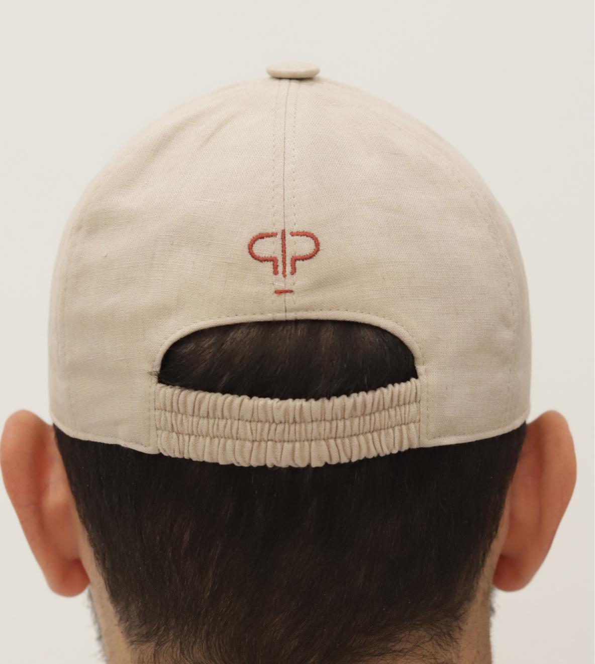 PCL 003 BEIGE - BASEBALL CAP LINEN