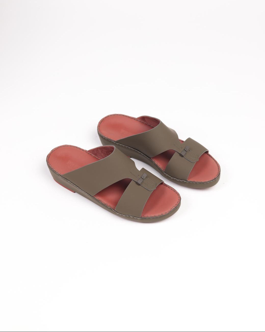 Premium men's sandals in the UAE, crafted from genuine Italian and natural leather.