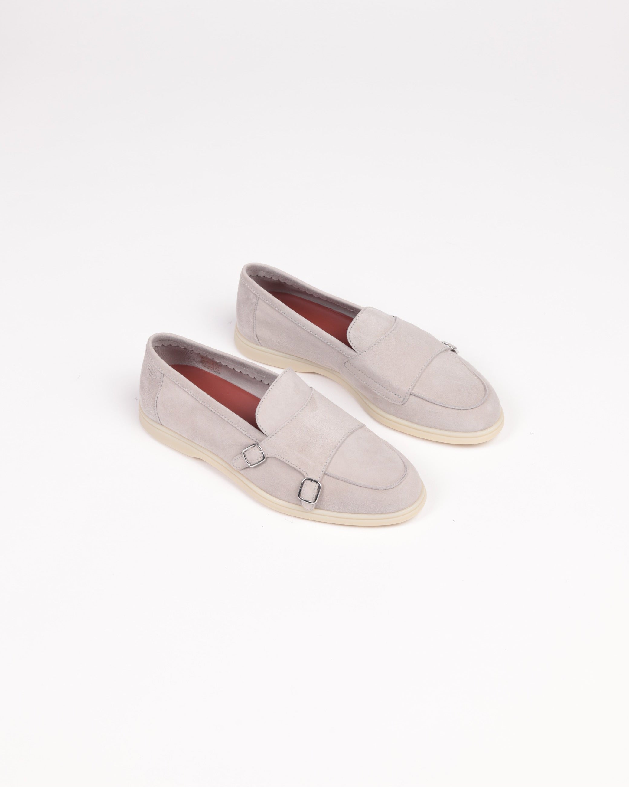 PS - D5338 Loafer Monk Walk LUX - REVERSE - GREY