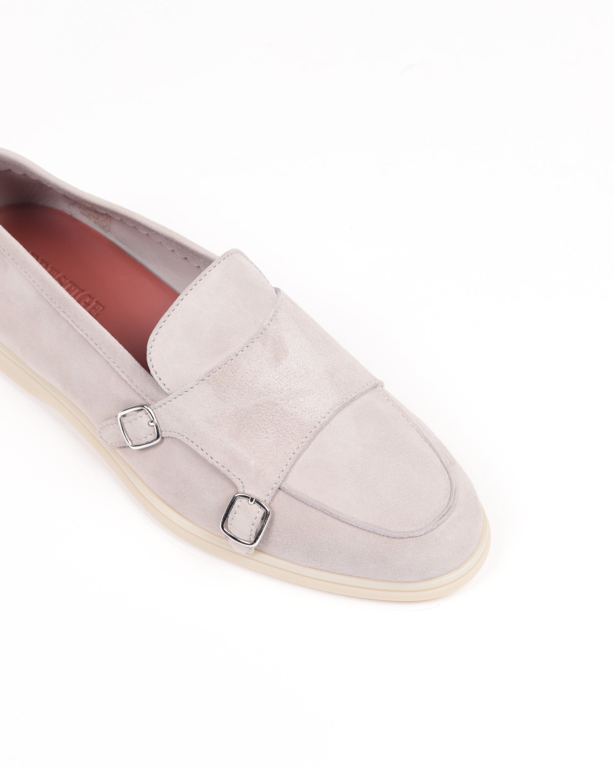 PS - D5338 Loafer Monk Walk LUX - REVERSE - GREY